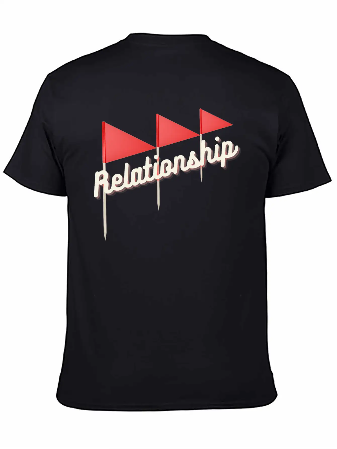 Relationship Red Flags, Red Flag Shirt Timeless Short Sleeve Tee – Comfy And Minimalist Design