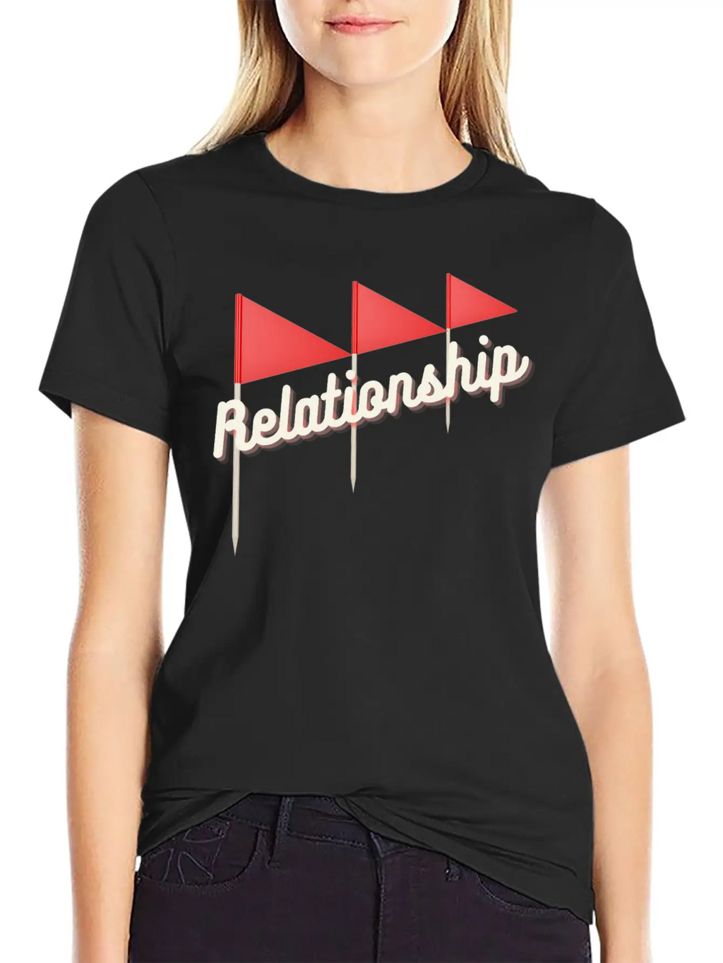 Relationship Red Flags, Red Flag Shirt Timeless Short Sleeve Tee – Comfy And Minimalist Design