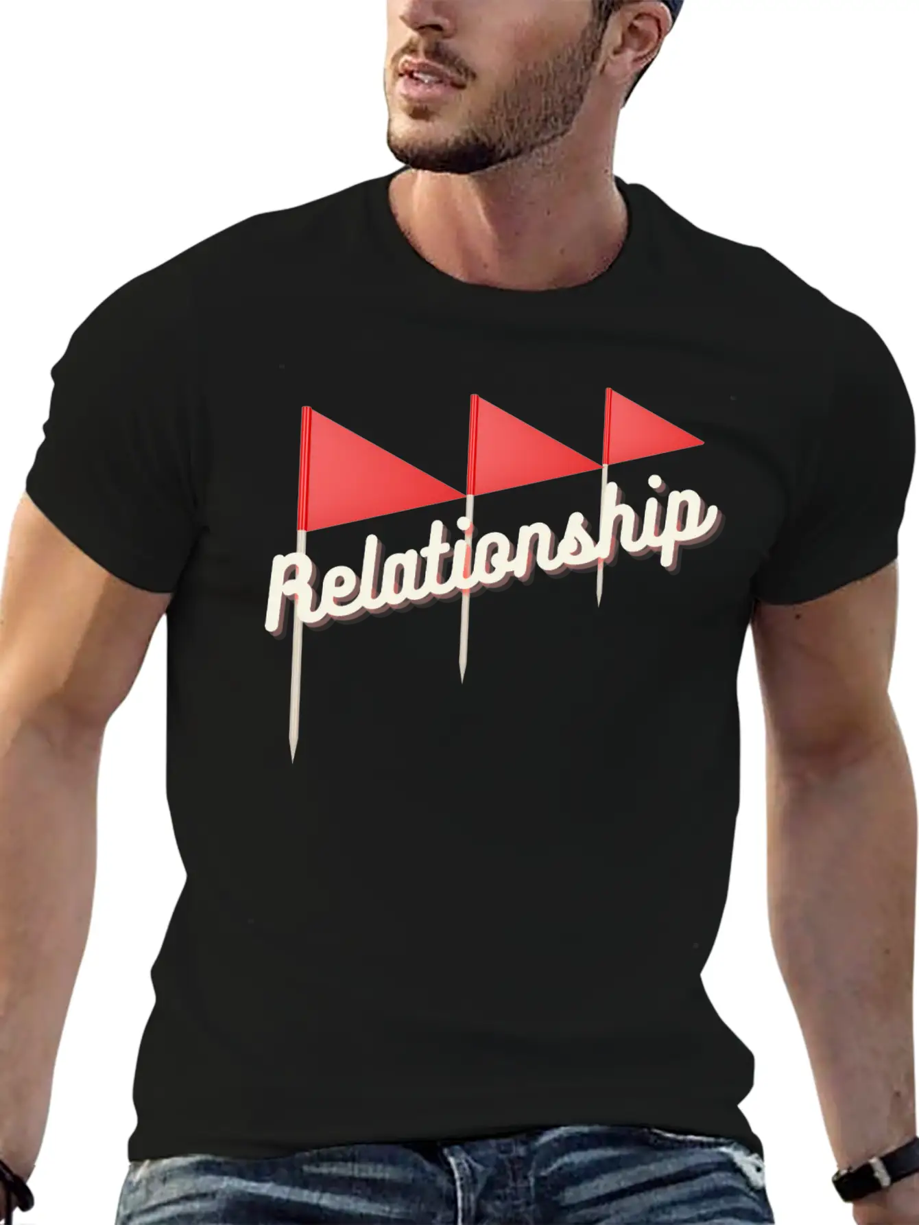 Relationship Red Flags, Red Flag Shirt Timeless Short Sleeve Tee – Comfy And Minimalist Design