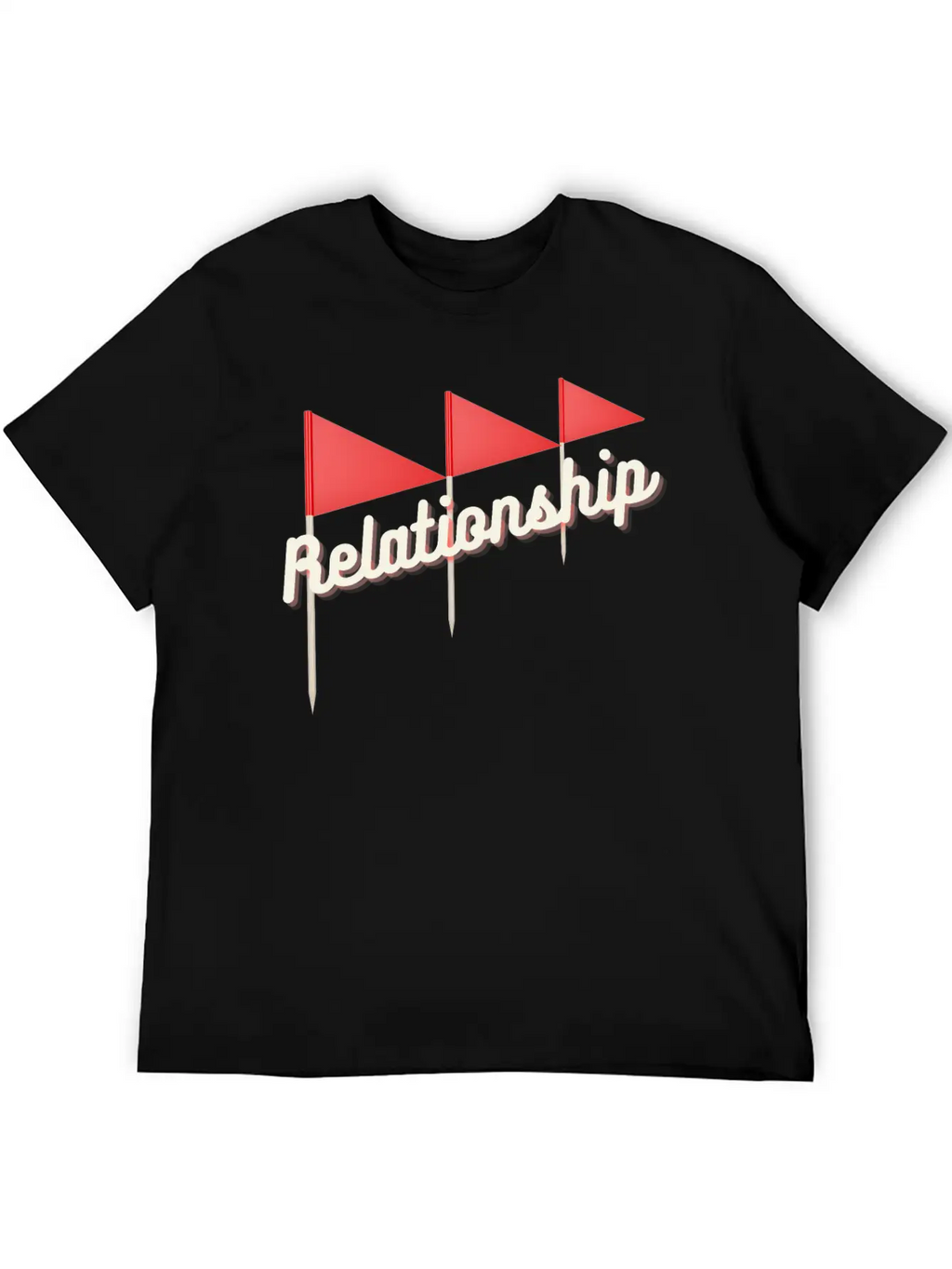 Relationship Red Flags, Red Flag Shirt Timeless Short Sleeve Tee – Comfy And Minimalist Design