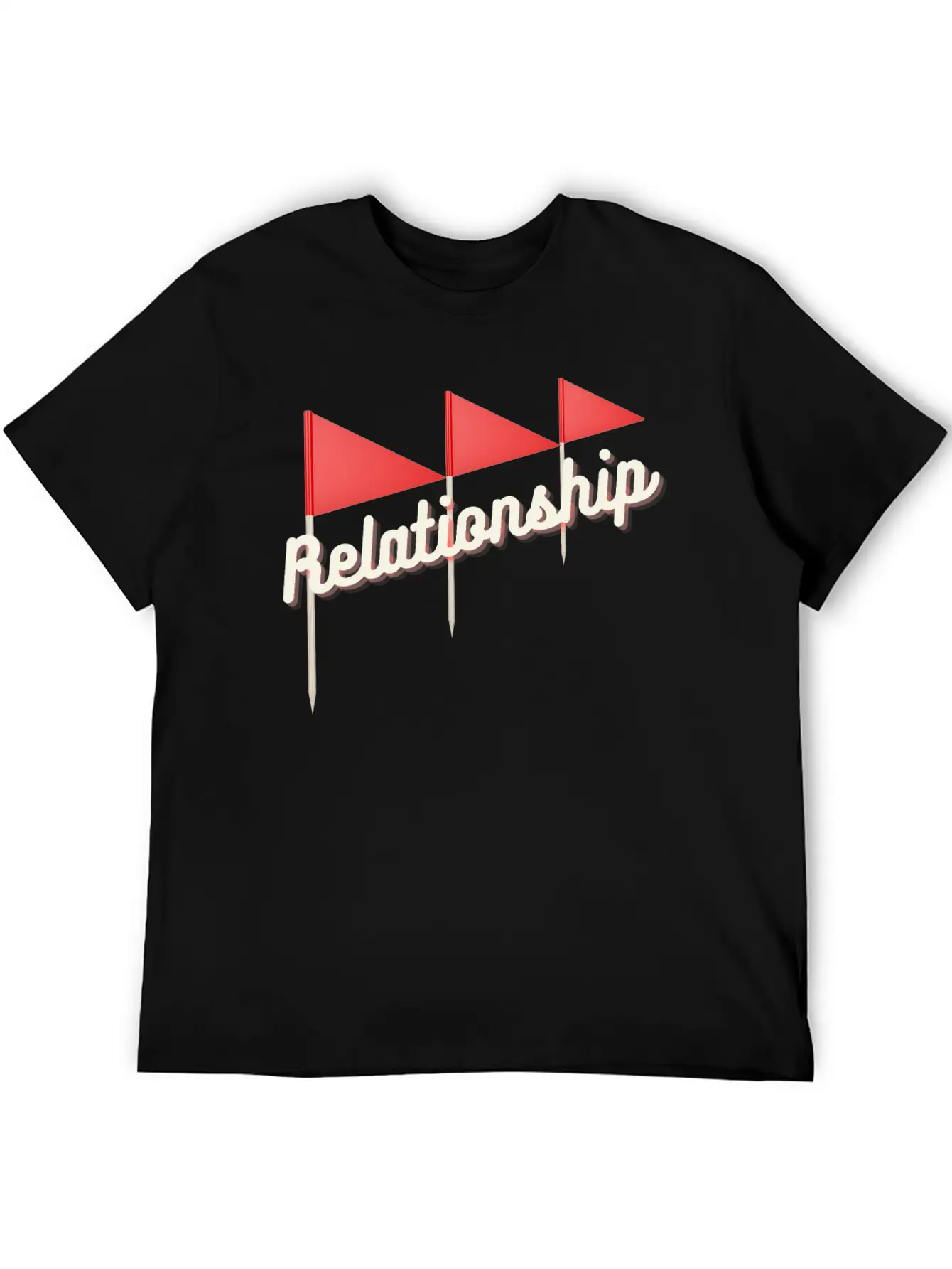 Relationship Red Flags, Red Flag Shirt Timeless Short Sleeve Tee – Comfy And Minimalist Design