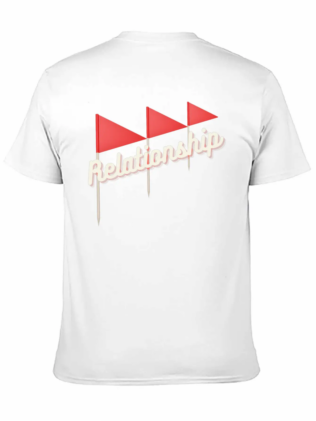 Relationship Red Flags, Red Flag Shirt Timeless Short Sleeve Tee – Comfy And Minimalist Design