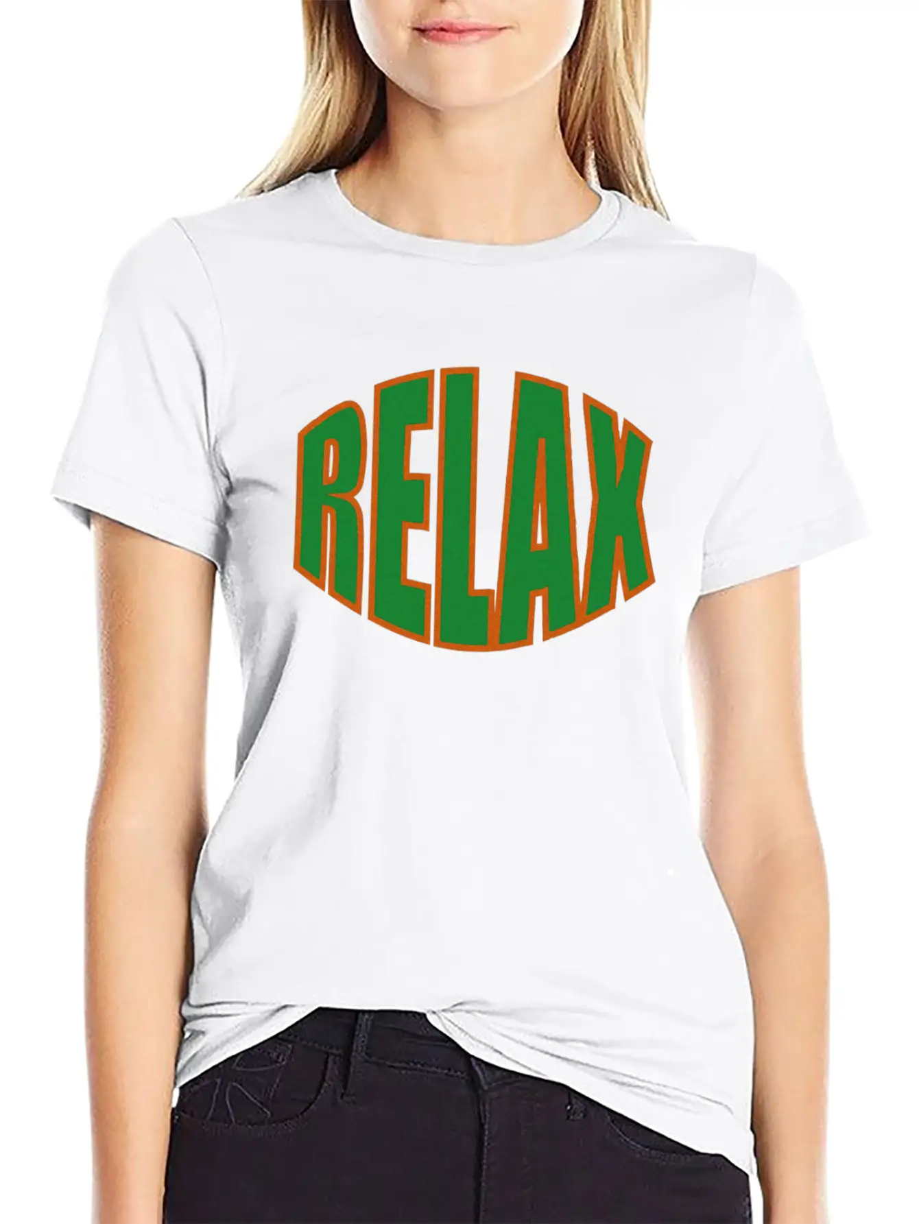 RELAX Basic Graphic T-Shirt – Daily Comfort In Soft Cotton