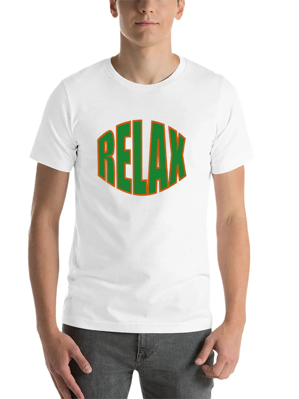 RELAX Basic Graphic T-Shirt – Daily Comfort In Soft Cotton