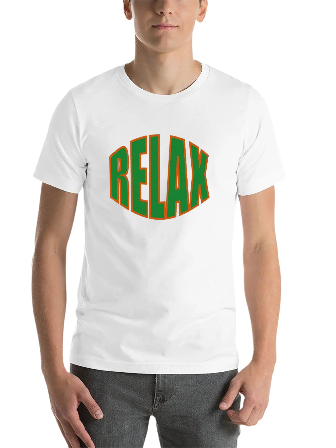 RELAX Basic Graphic T-Shirt – Daily Comfort In Soft Cotton