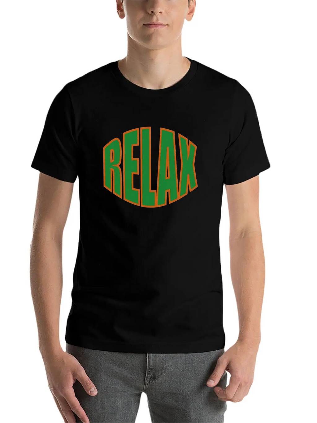 RELAX Basic Graphic T-Shirt – Daily Comfort In Soft Cotton