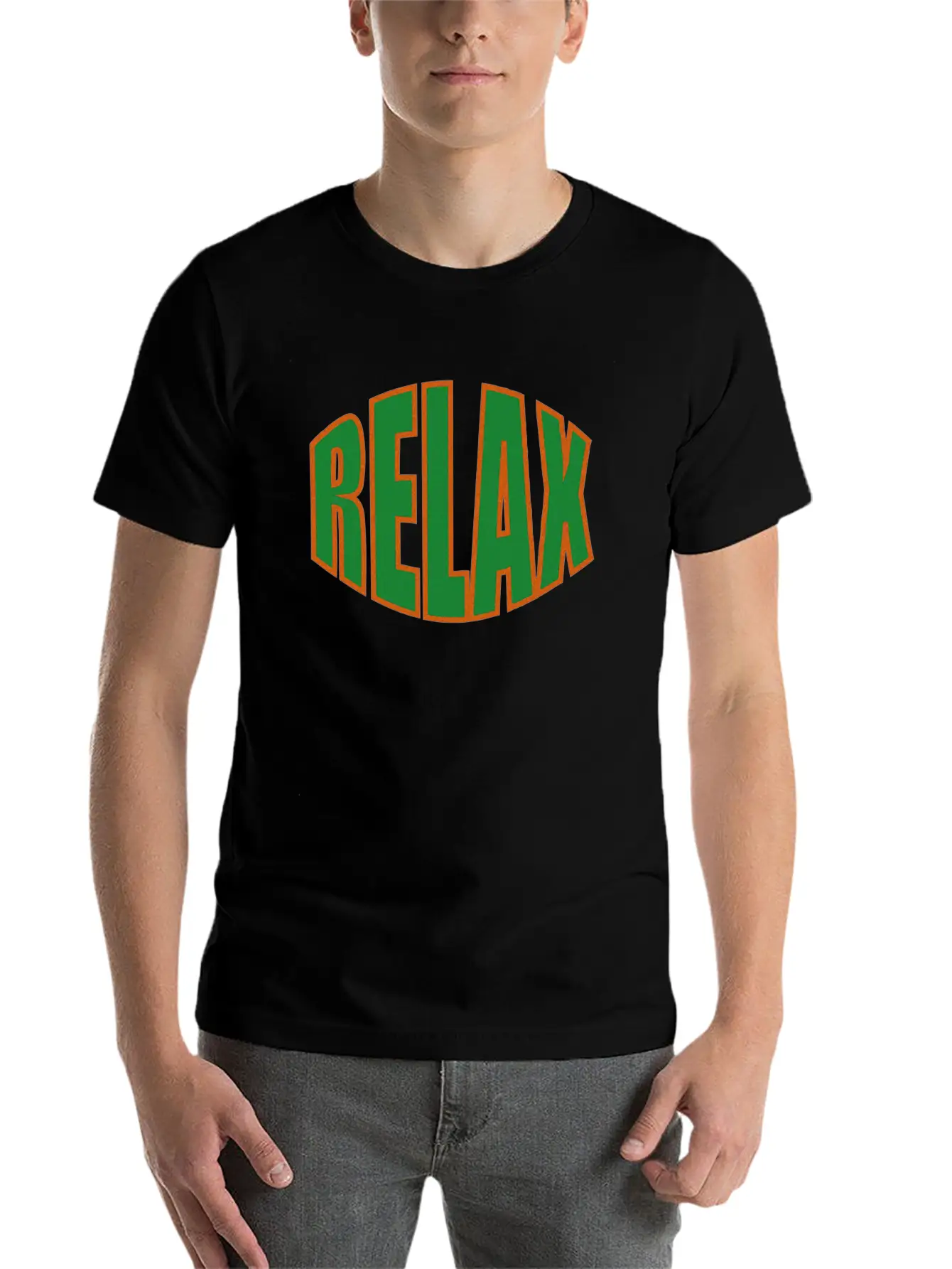 RELAX Basic Graphic T-Shirt – Daily Comfort In Soft Cotton