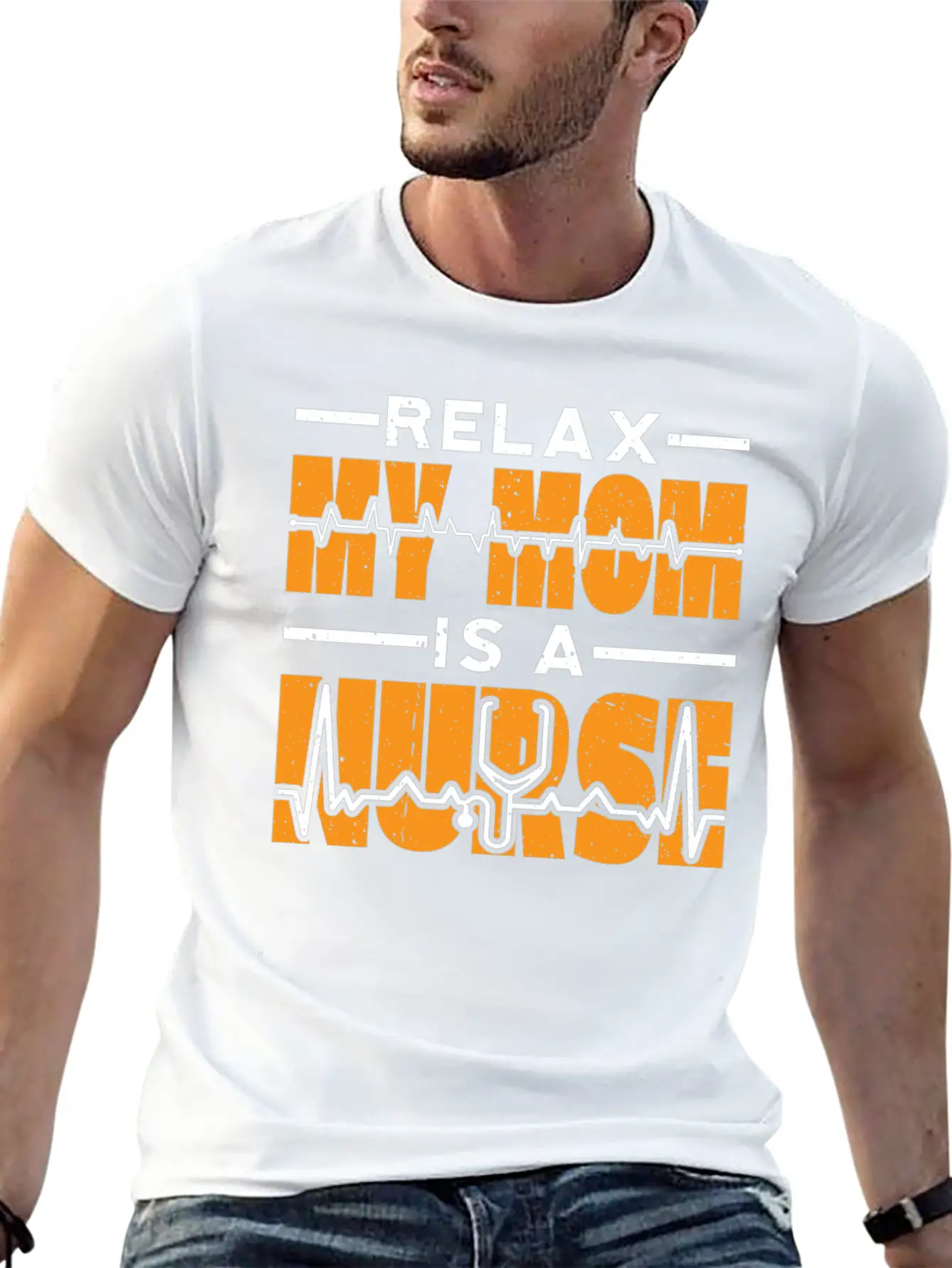 Relax My Mom Is A Nurse 23 Timeless Short Sleeve Tee – Comfy And Minimalist Design