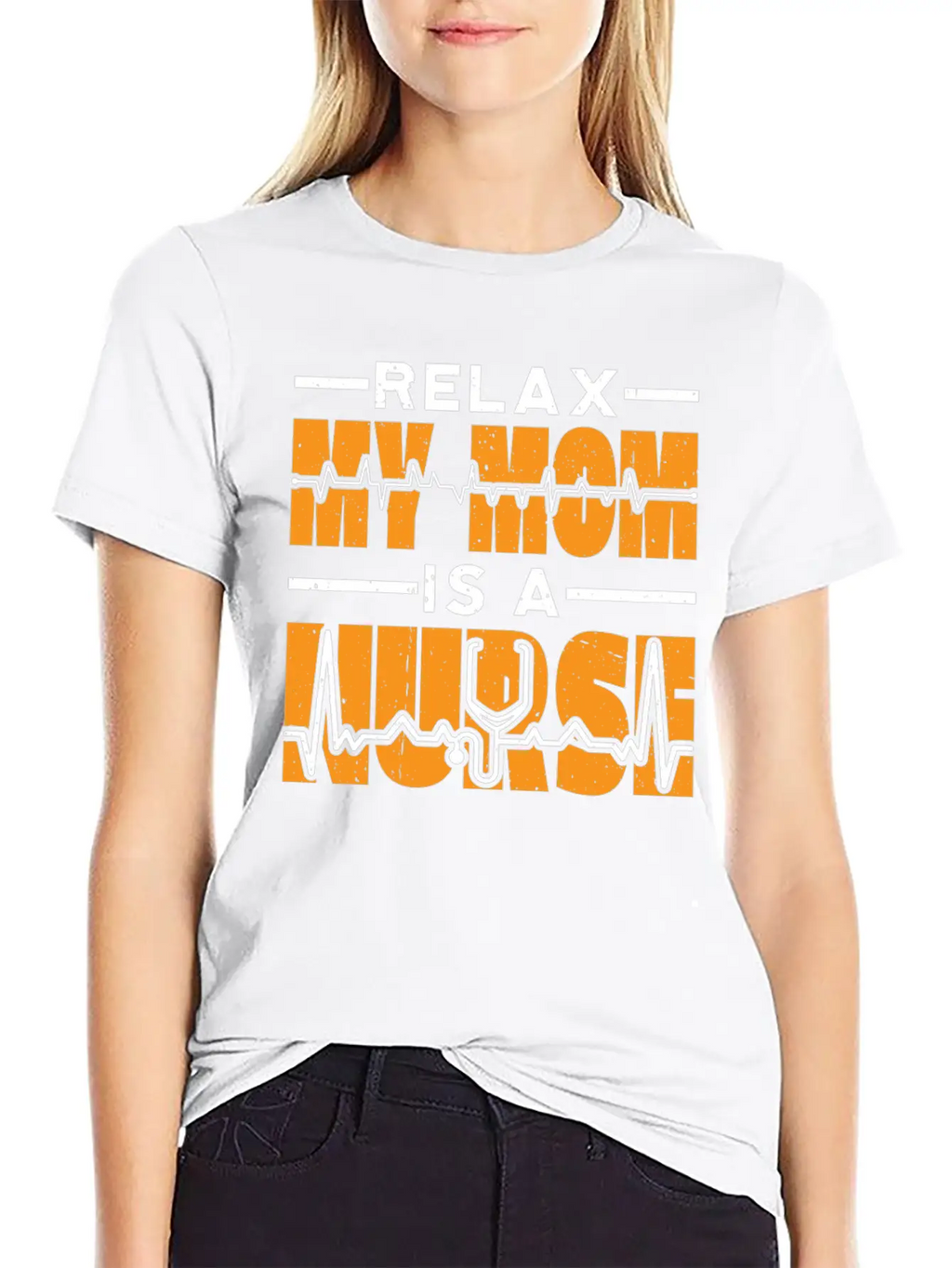 Relax My Mom Is A Nurse 23 Timeless Short Sleeve Tee – Comfy And Minimalist Design