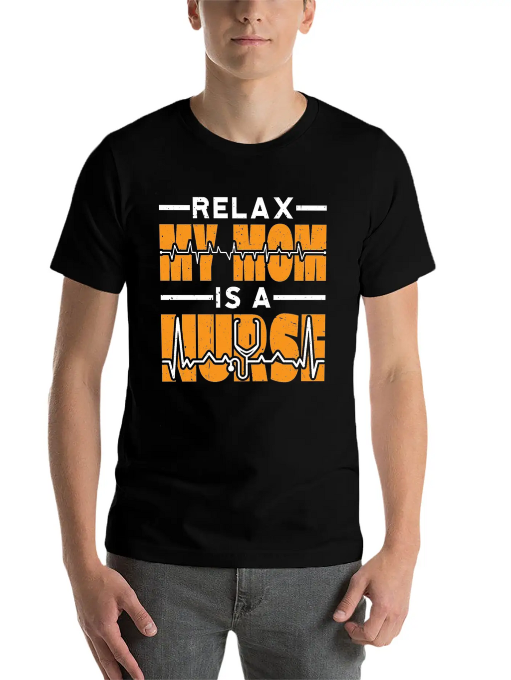 Relax My Mom Is A Nurse 23 Timeless Short Sleeve Tee – Comfy And Minimalist Design