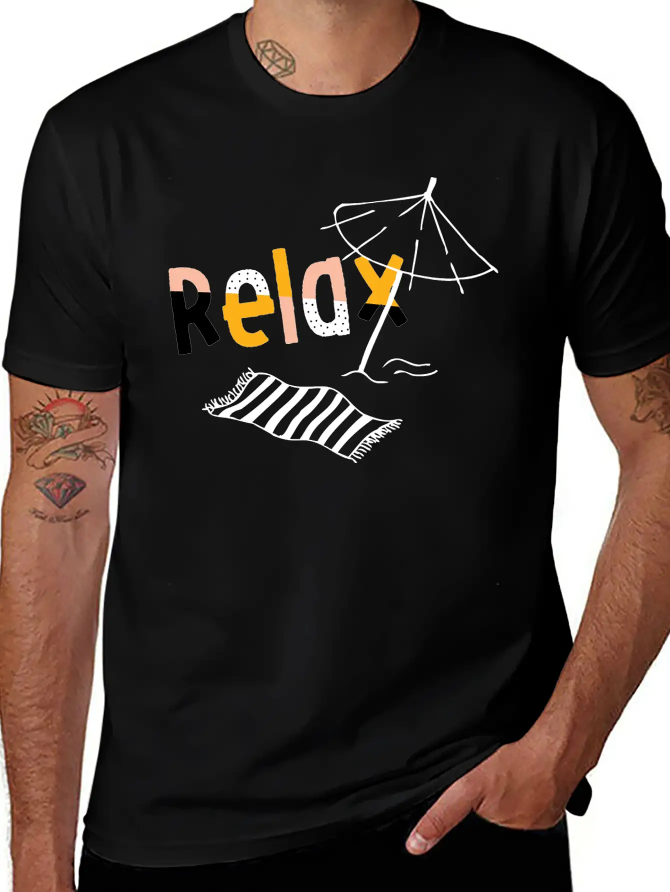 Relaxation Holiday Beach Summer Sun Classic Cotton Tee – Unisex Comfort For Any Season
