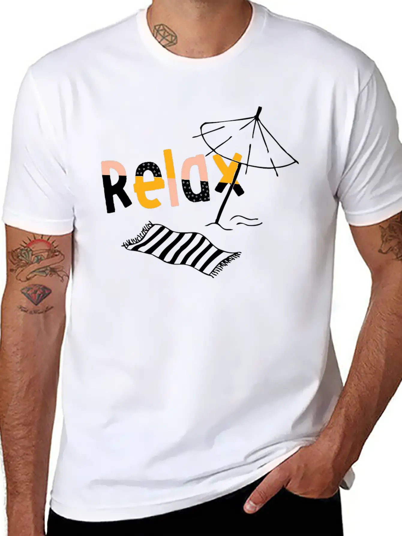 Relaxation Holiday Beach Summer Sun Classic Cotton Tee – Unisex Comfort For Any Season