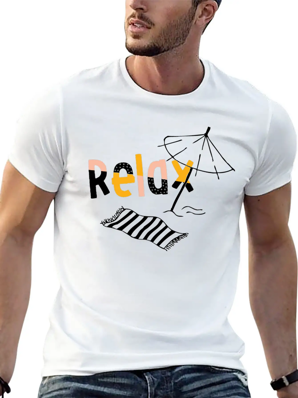 Relaxation Holiday Beach Summer Sun Classic Cotton Tee – Unisex Comfort For Any Season