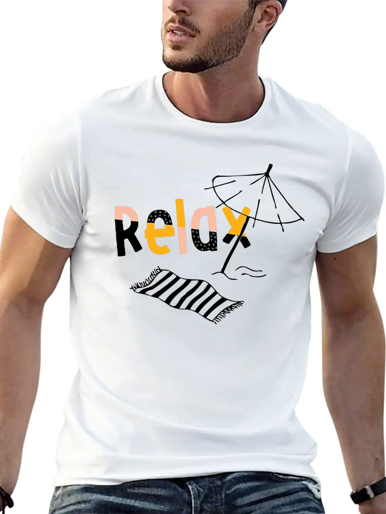 Relaxation Holiday Beach Summer Sun Classic Cotton Tee – Unisex Comfort For Any Season