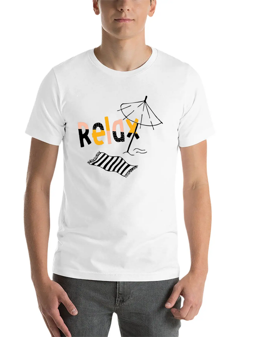 Relaxation Holiday Beach Summer Sun Classic Cotton Tee – Unisex Comfort For Any Season