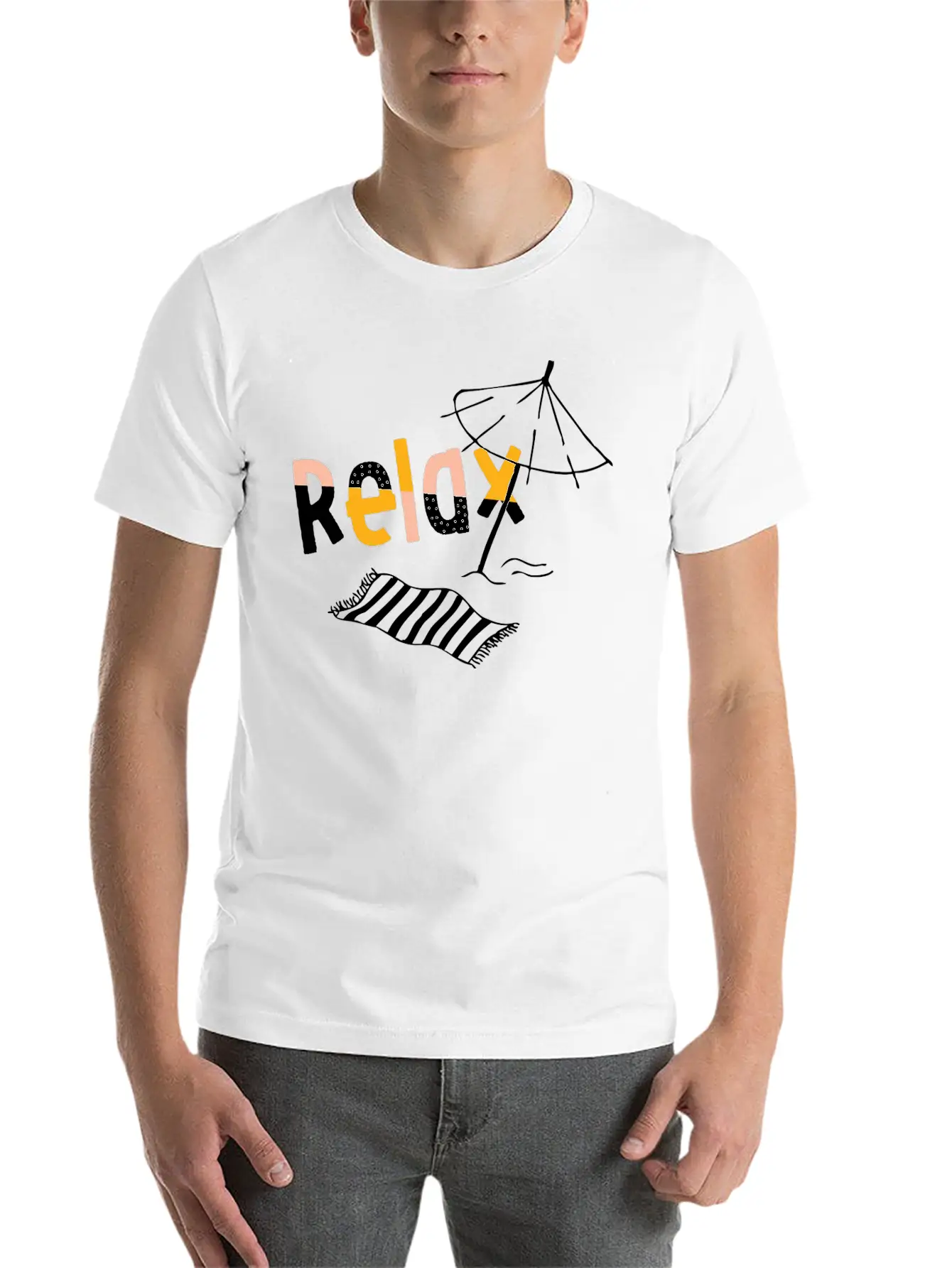 Relaxation Holiday Beach Summer Sun Classic Cotton Tee – Unisex Comfort For Any Season