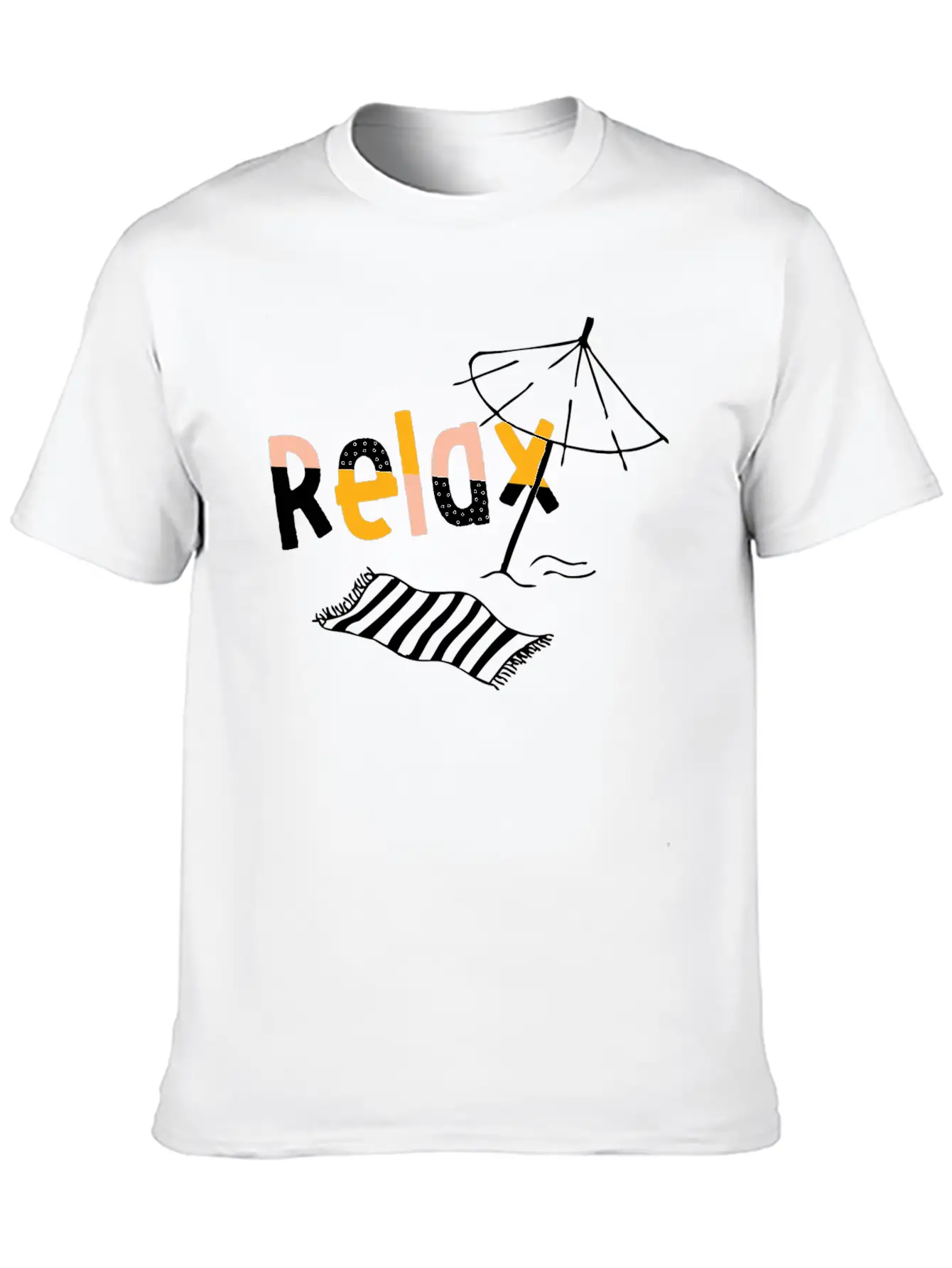 Relaxation Holiday Beach Summer Sun Classic Cotton Tee – Unisex Comfort For Any Season