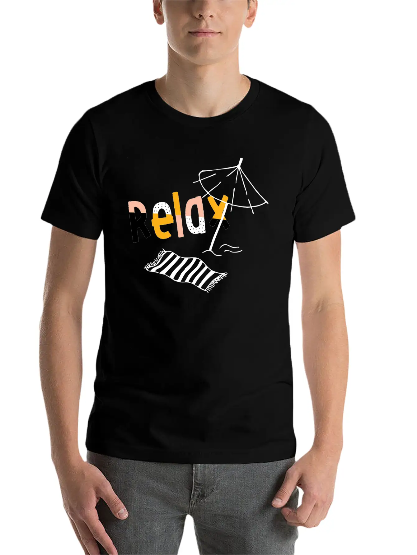 Relaxation Holiday Beach Summer Sun Classic Cotton Tee – Unisex Comfort For Any Season