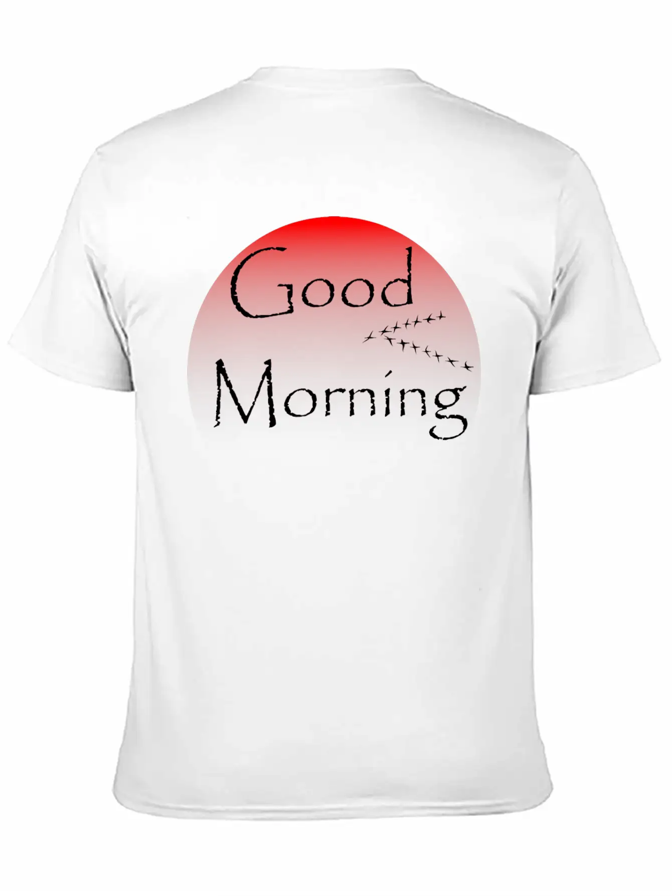 Relaxing Good Morning Sunrise Unisex Casual T-Shirt – Clean Design For Daily Comfort