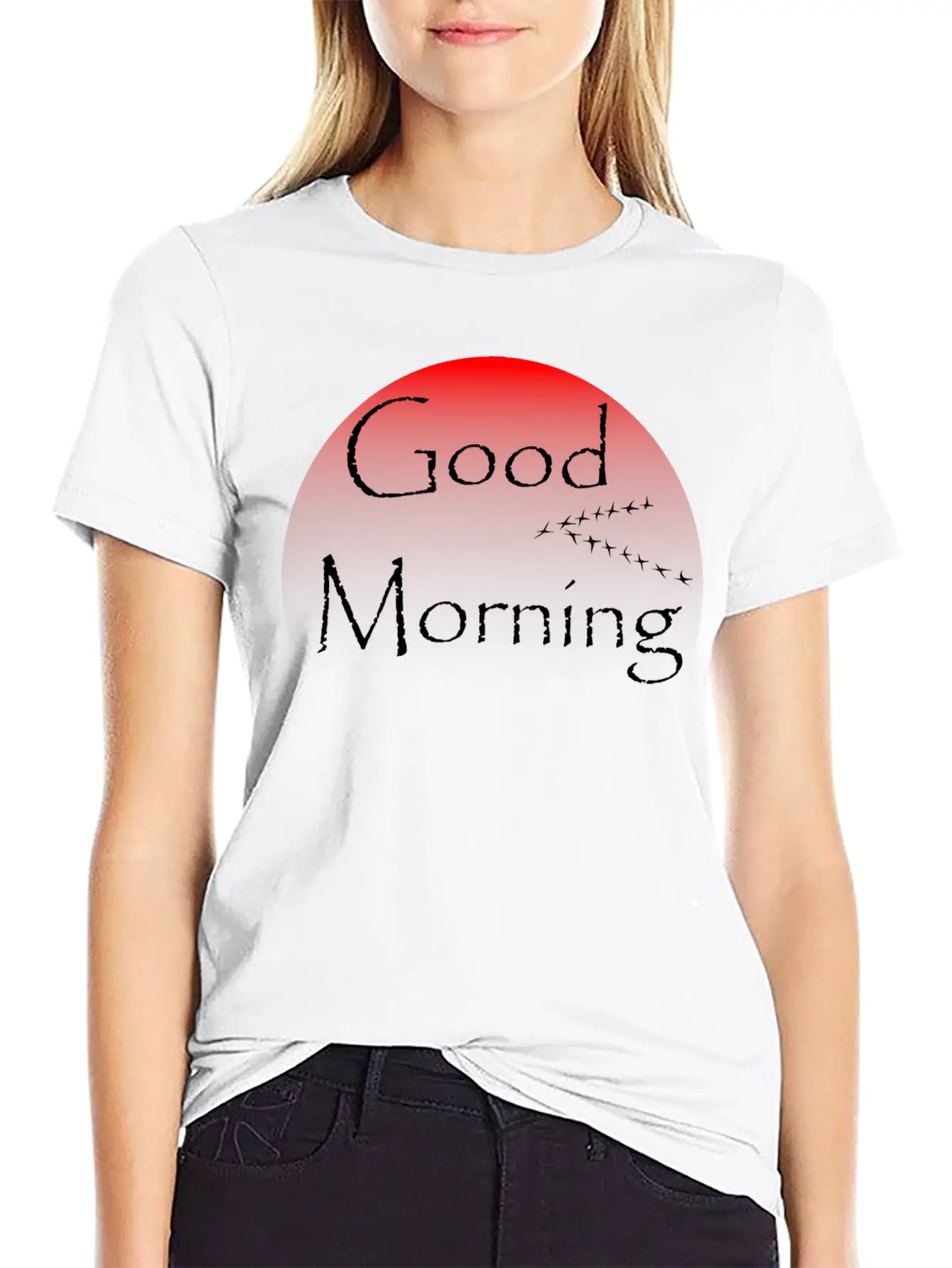 Relaxing Good Morning Sunrise Unisex Casual T-Shirt – Clean Design For Daily Comfort