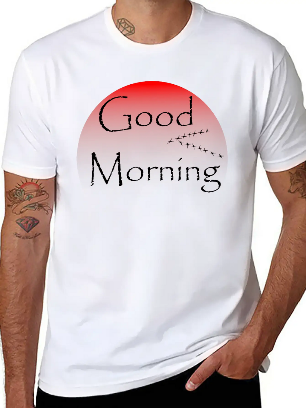 Relaxing Good Morning Sunrise Unisex Casual T-Shirt – Clean Design For Daily Comfort