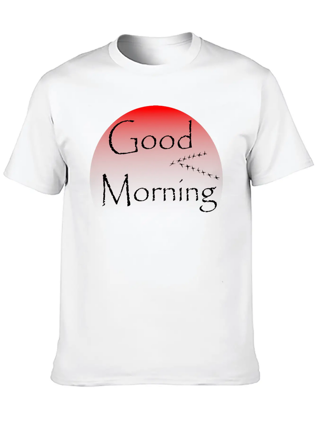 Relaxing Good Morning Sunrise Unisex Casual T-Shirt – Clean Design For Daily Comfort