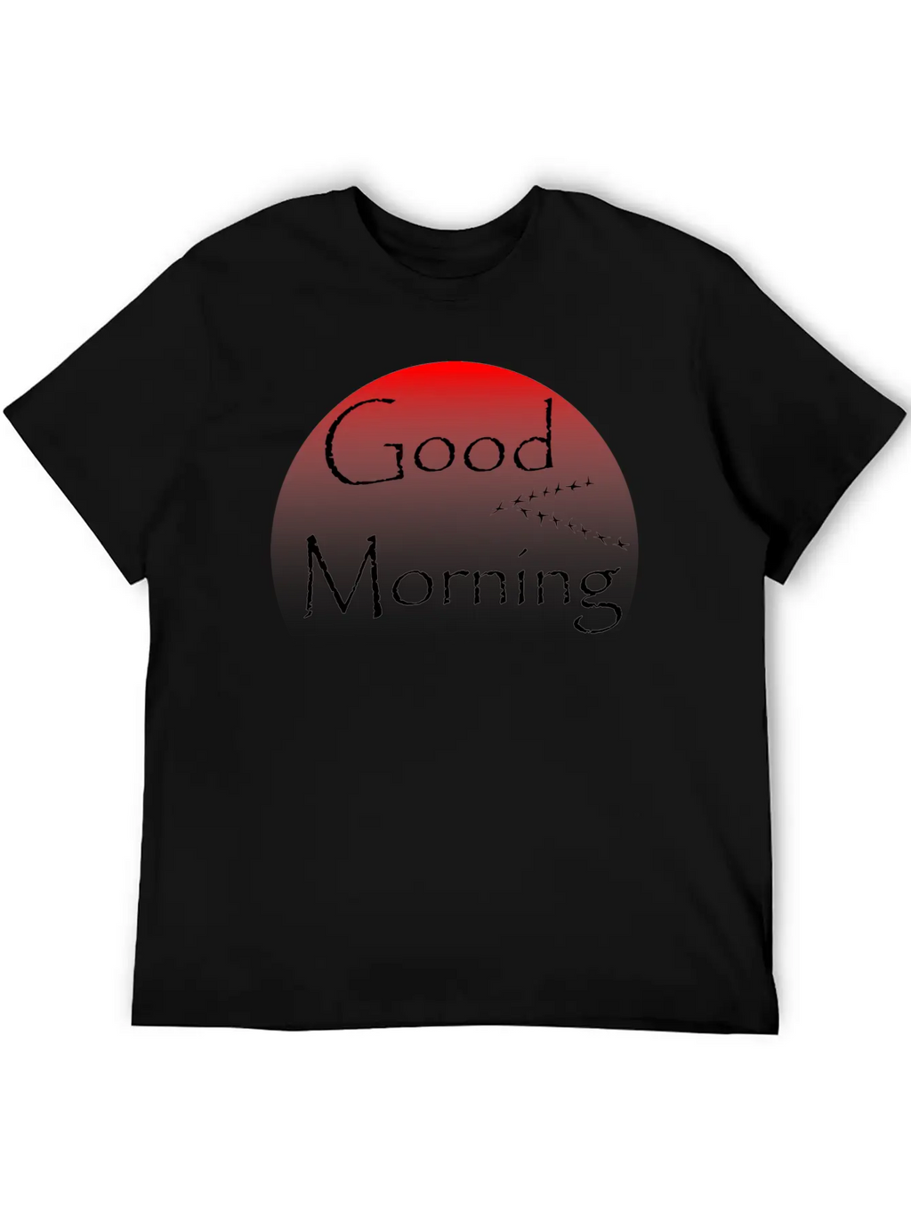 Relaxing Good Morning Sunrise Unisex Casual T-Shirt – Clean Design For Daily Comfort