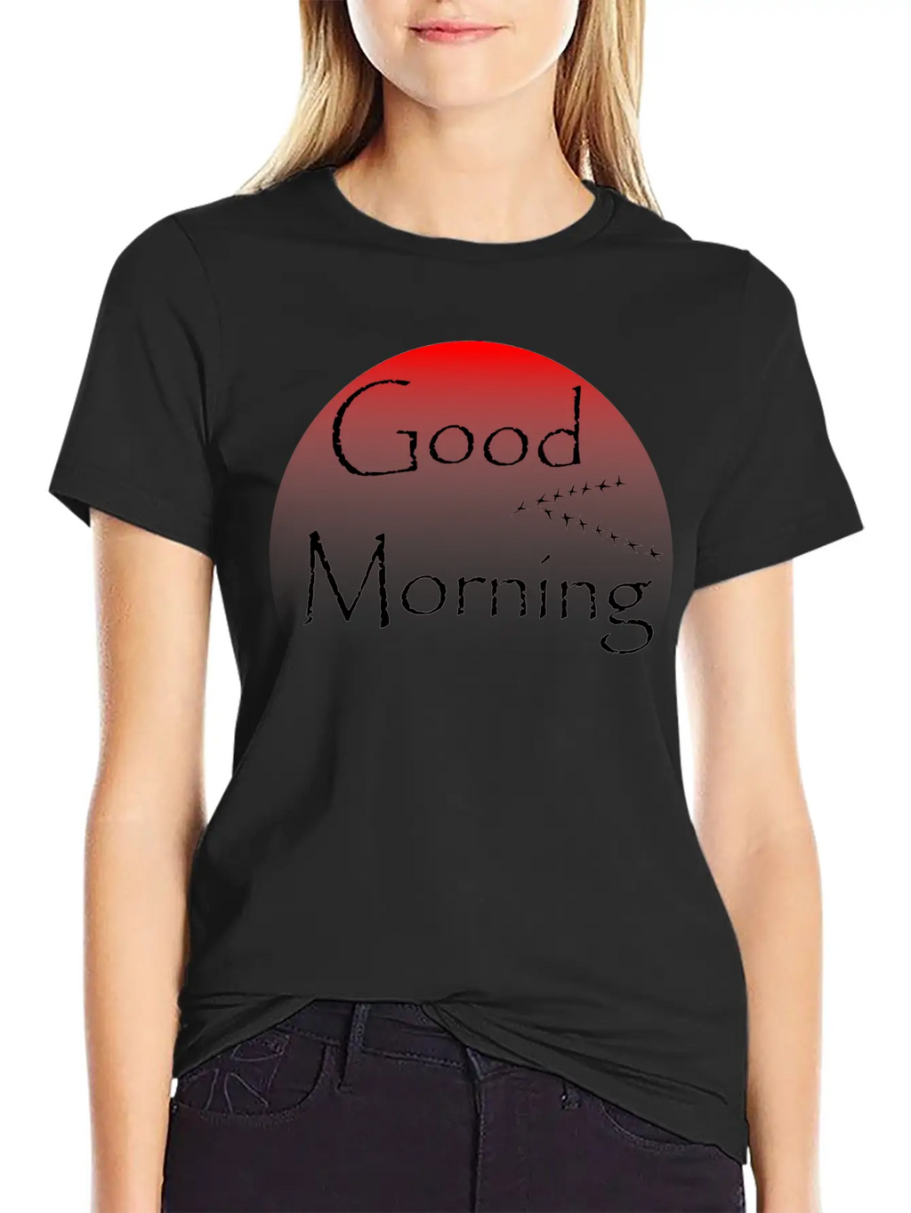 Relaxing Good Morning Sunrise Unisex Casual T-Shirt – Clean Design For Daily Comfort