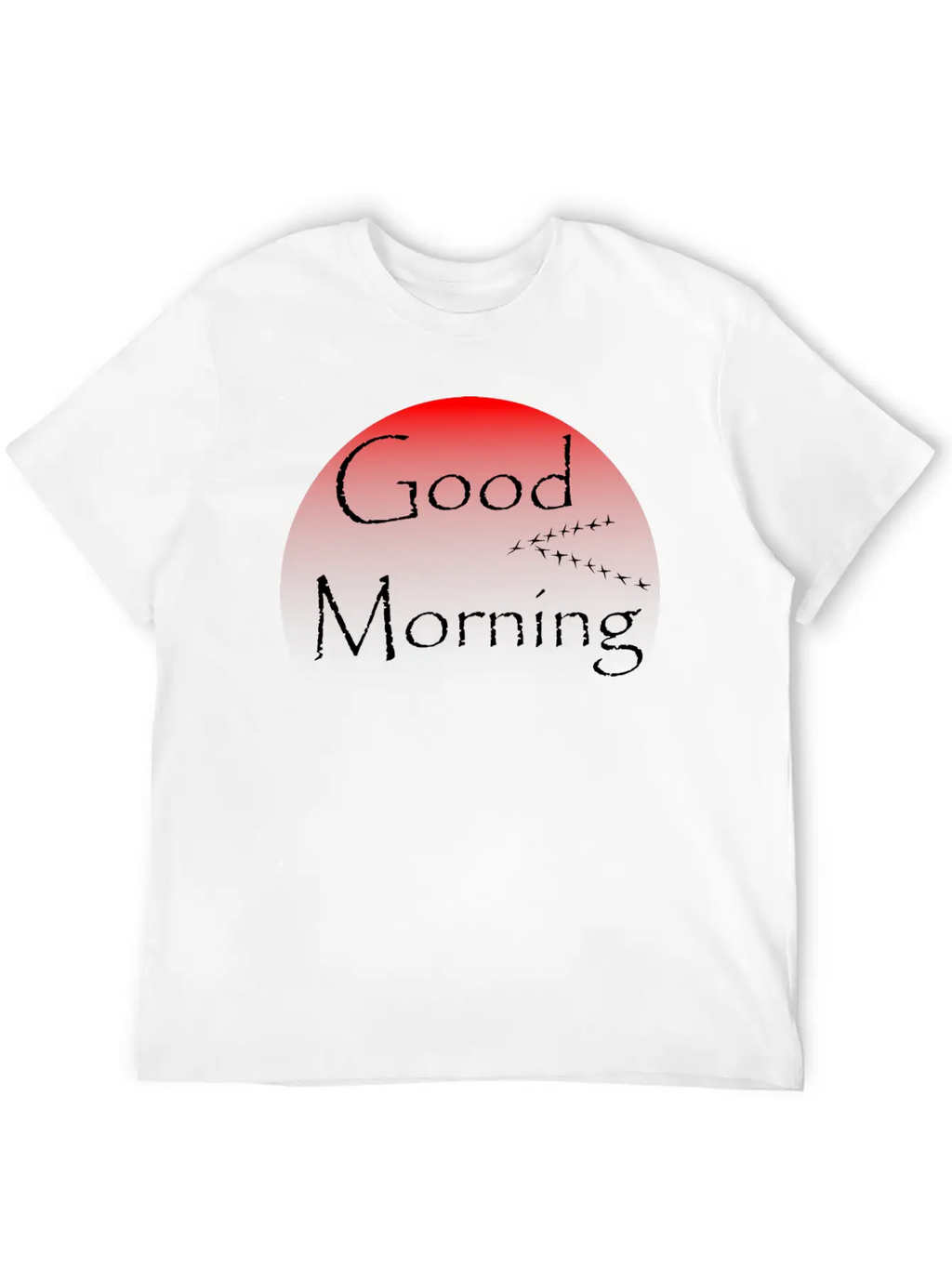 Relaxing Good Morning Sunrise Unisex Casual T-Shirt – Clean Design For Daily Comfort