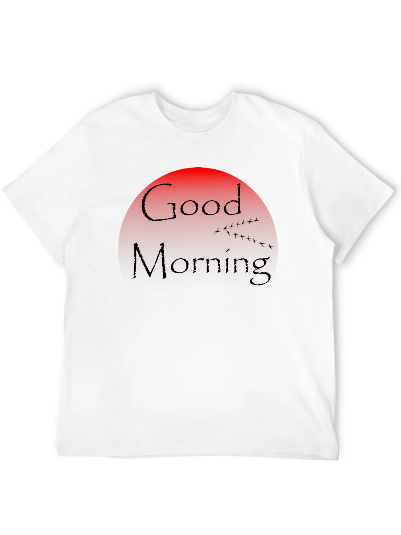 Relaxing Good Morning Sunrise Unisex Casual T-Shirt – Clean Design For Daily Comfort