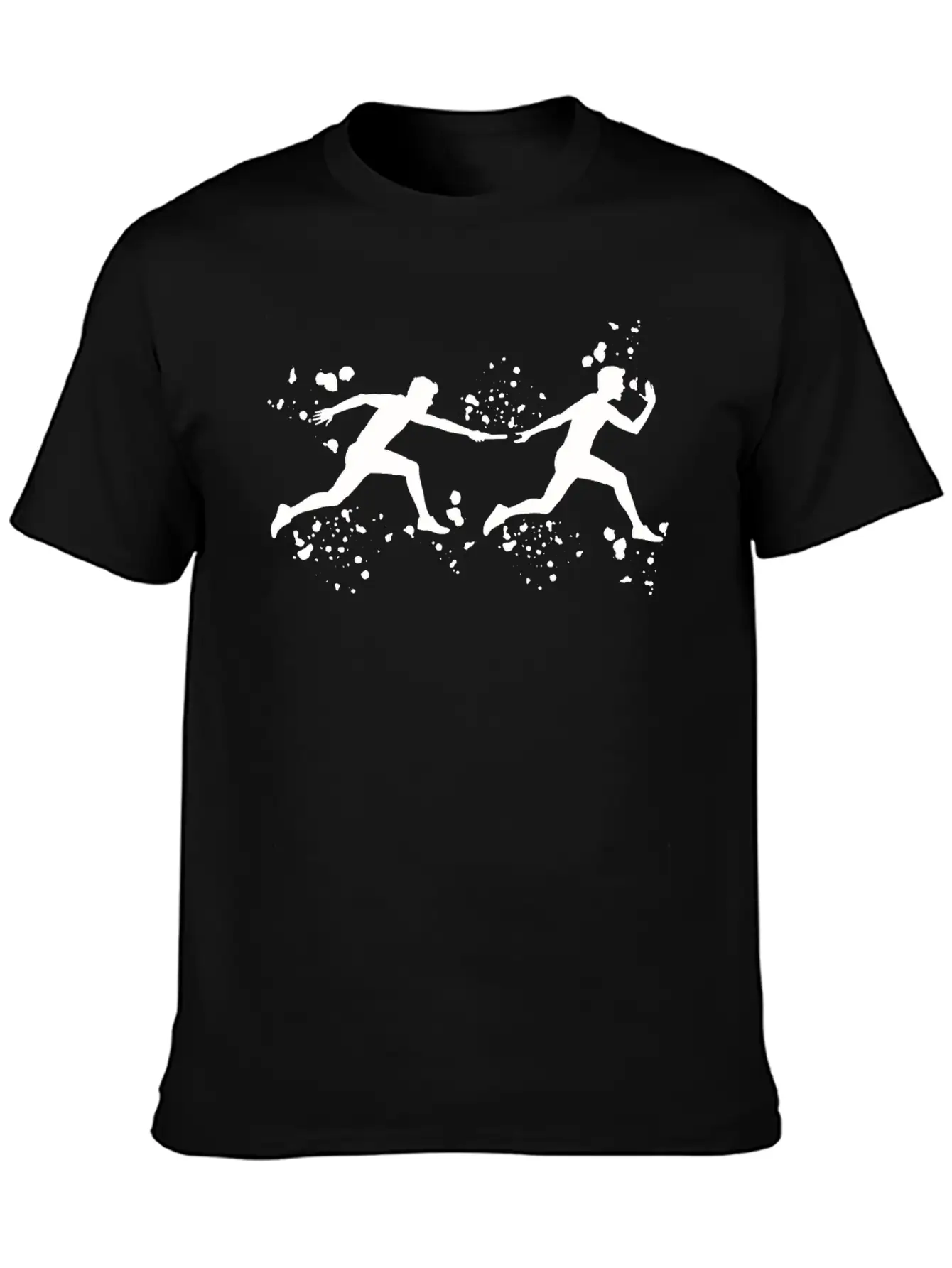 Relay Racer Relay Racing Relay Race Breathable Graphic T-Shirt – Perfect For Casual Days