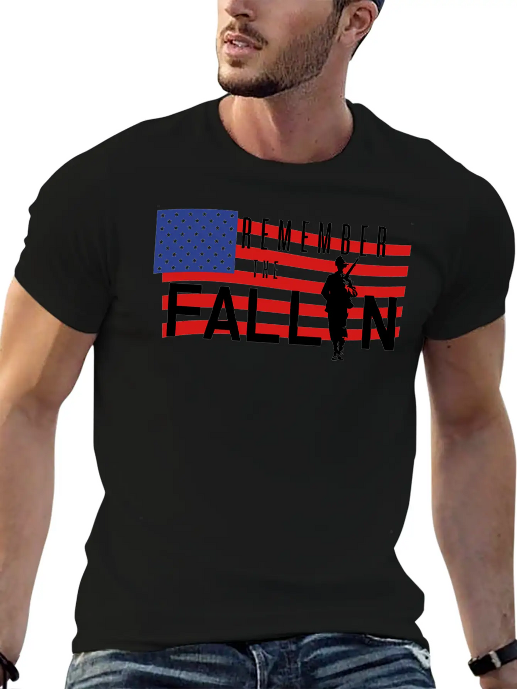 Remember The Fallen Stylish Everyday T-Shirt – Unisex Basic Cotton Tee