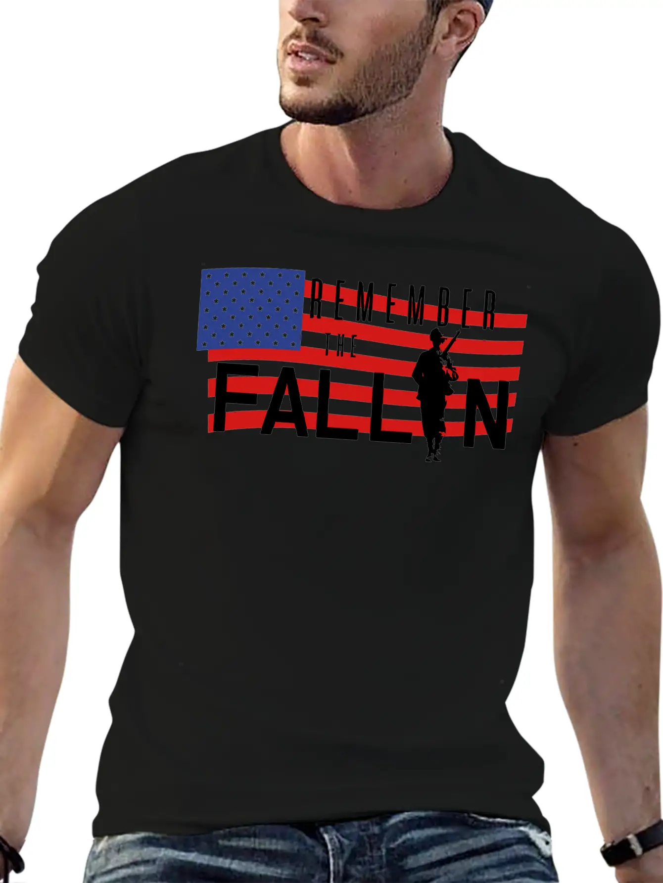 Remember The Fallen Stylish Everyday T-Shirt – Unisex Basic Cotton Tee