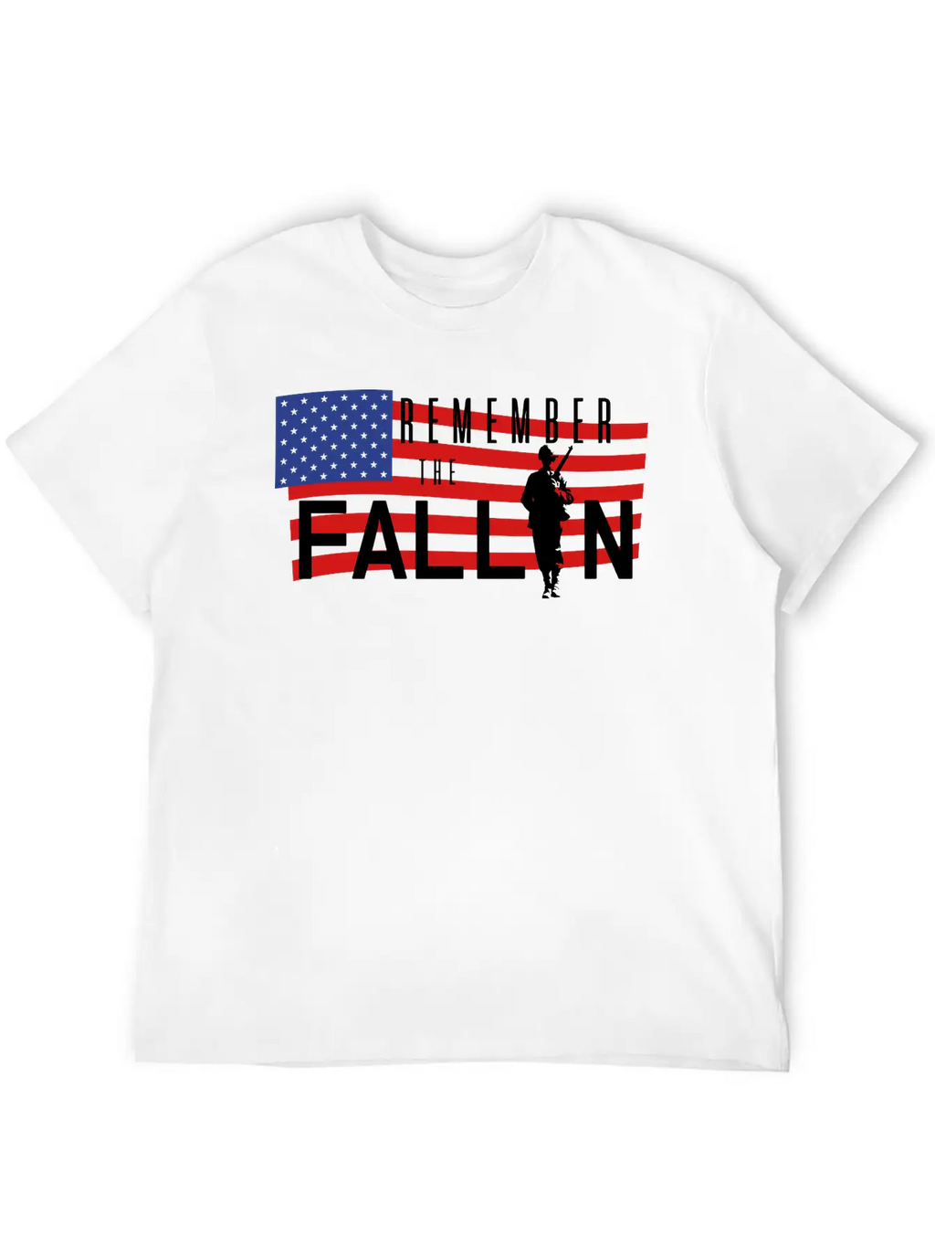Remember The Fallen Stylish Everyday T-Shirt – Unisex Basic Cotton Tee