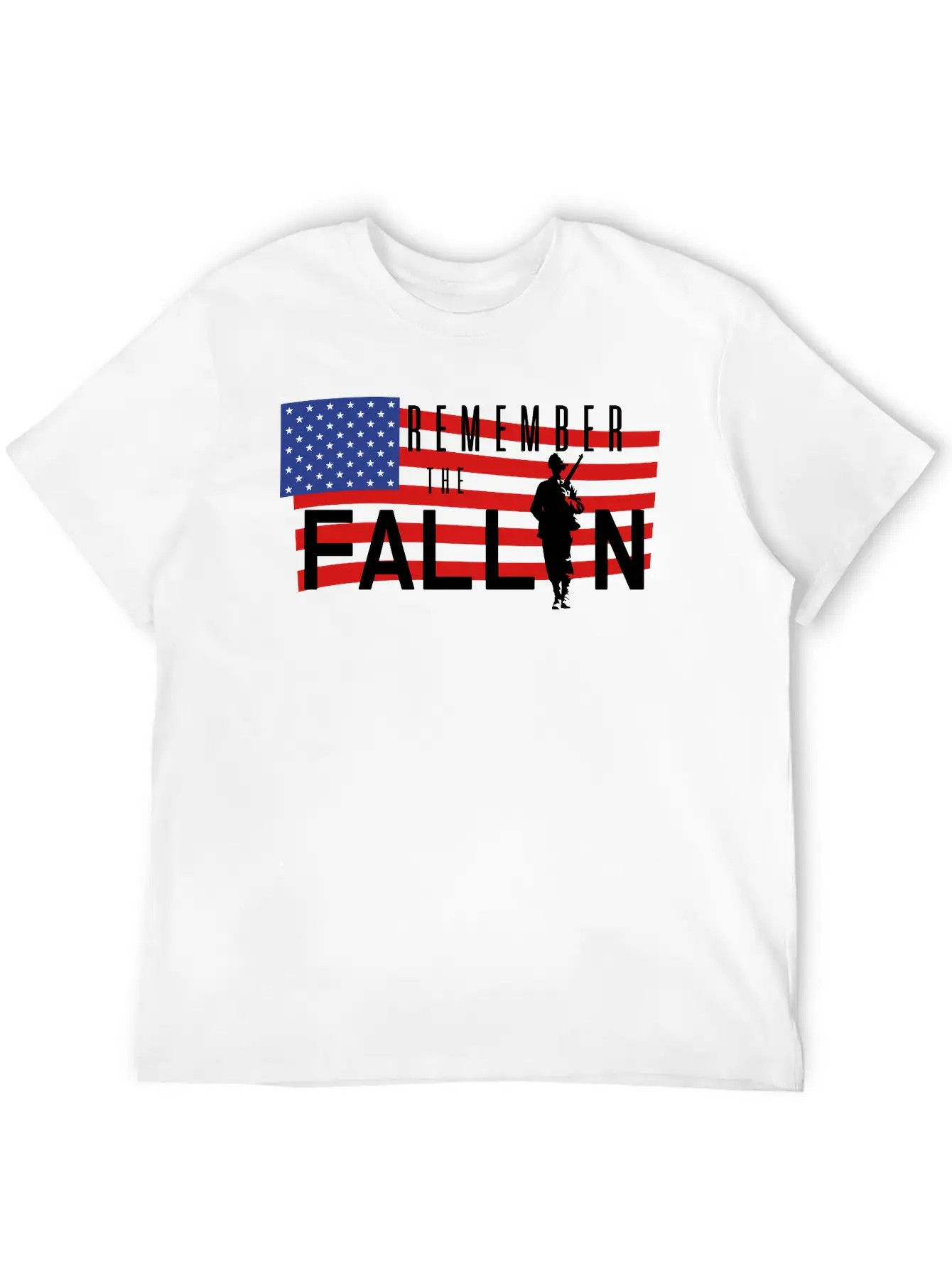 Remember The Fallen Stylish Everyday T-Shirt – Unisex Basic Cotton Tee