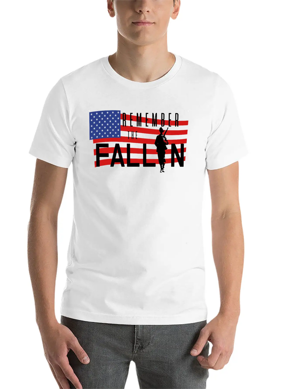 Remember The Fallen Stylish Everyday T-Shirt – Unisex Basic Cotton Tee