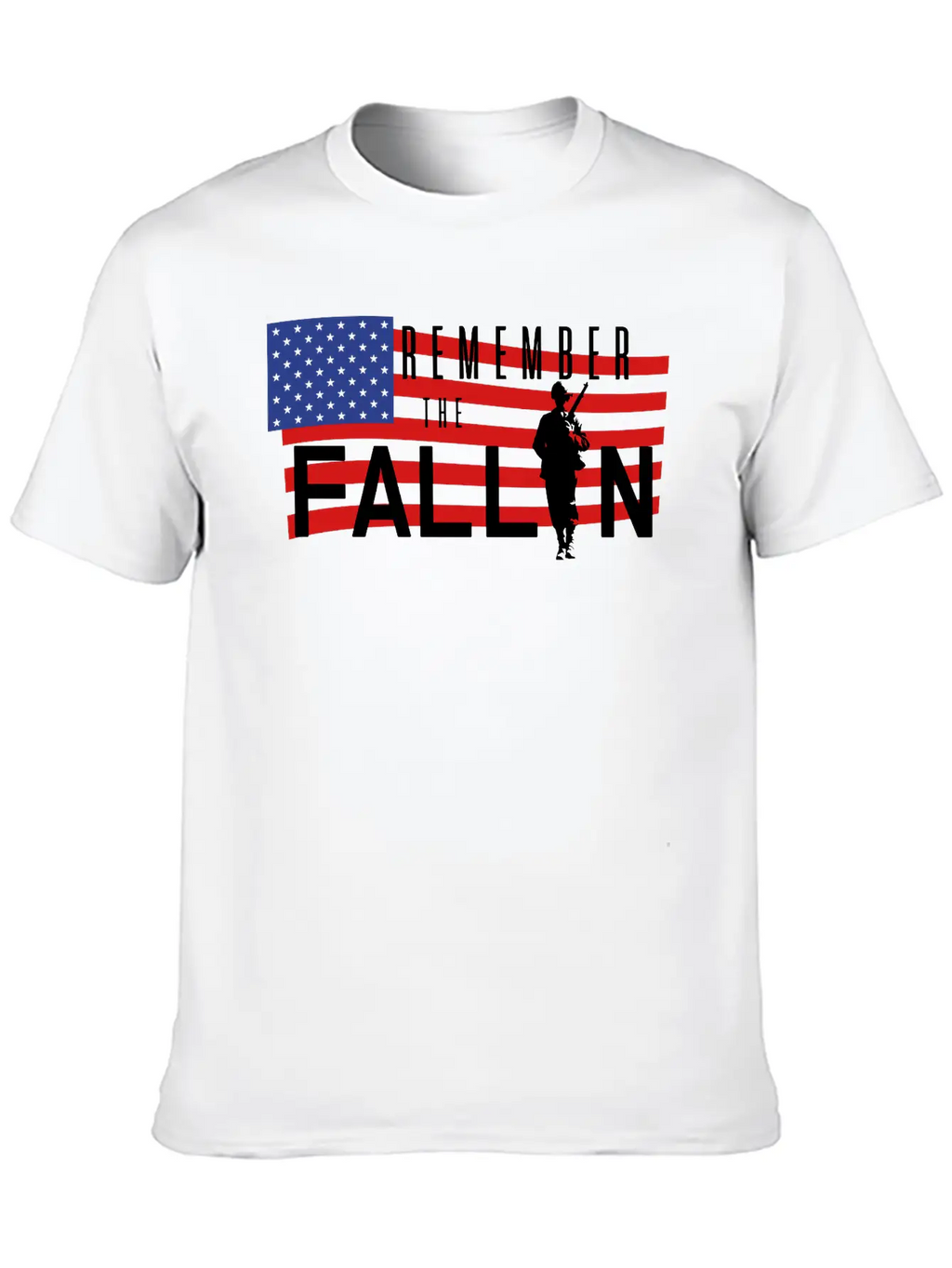 Remember The Fallen Stylish Everyday T-Shirt – Unisex Basic Cotton Tee