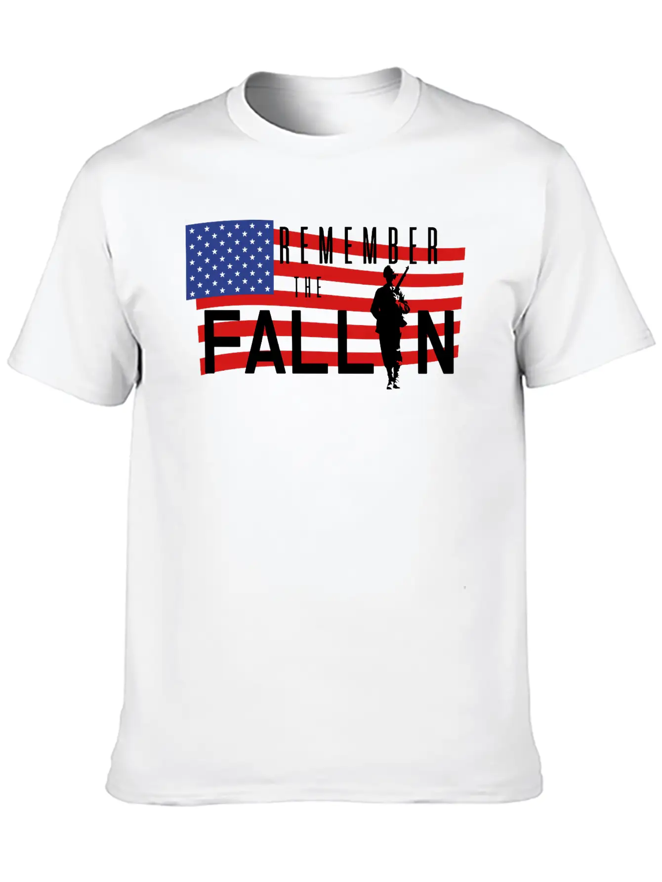 Remember The Fallen Stylish Everyday T-Shirt – Unisex Basic Cotton Tee