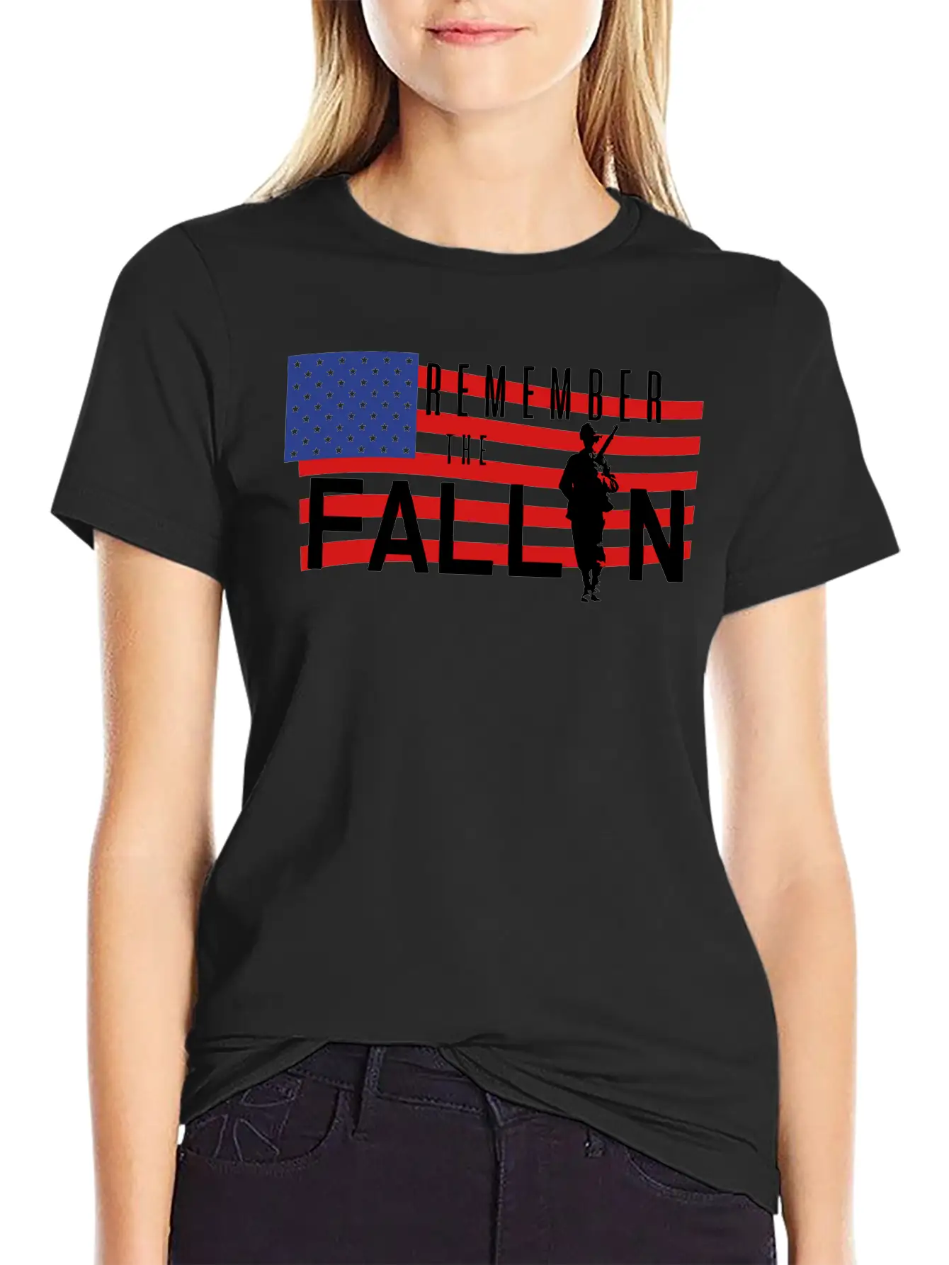 Remember The Fallen Stylish Everyday T-Shirt – Unisex Basic Cotton Tee
