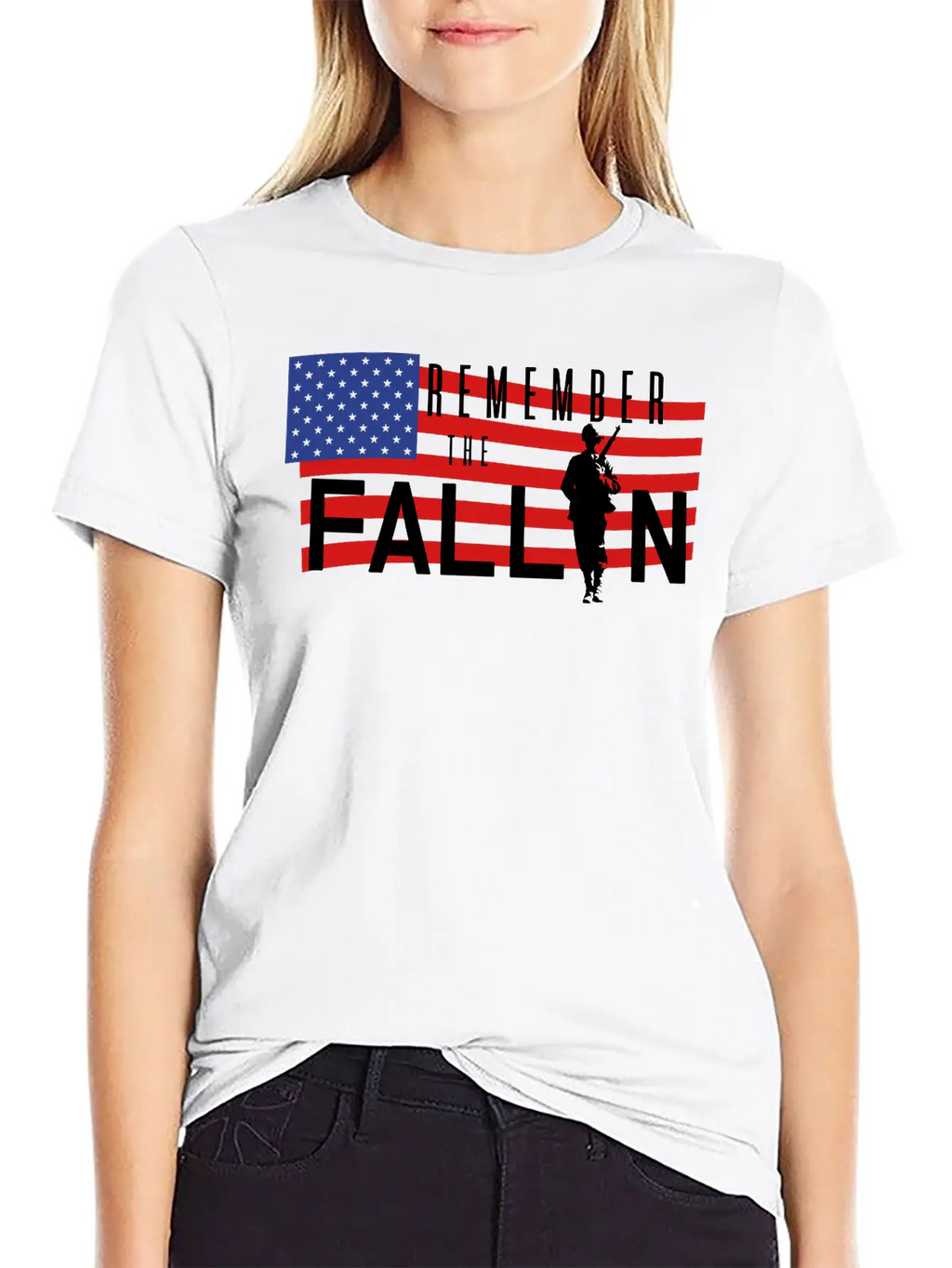 Remember The Fallen Stylish Everyday T-Shirt – Unisex Basic Cotton Tee