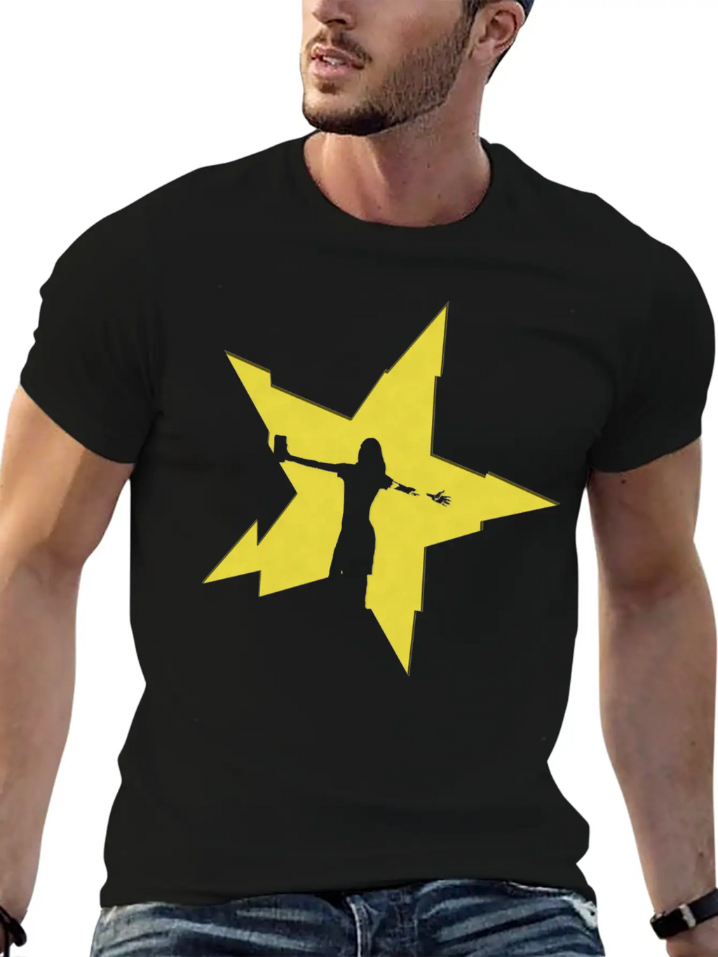 Remembering You (Gold) By Cloudy Skies Timeless Short Sleeve Tee – Comfy And Minimalist Design