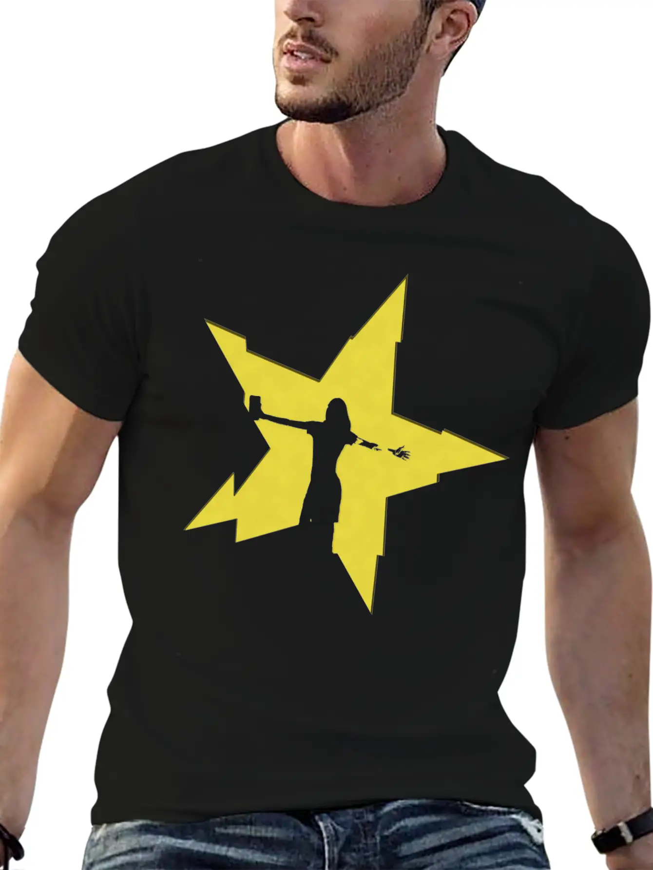 Remembering You (Gold) By Cloudy Skies Timeless Short Sleeve Tee – Comfy And Minimalist Design