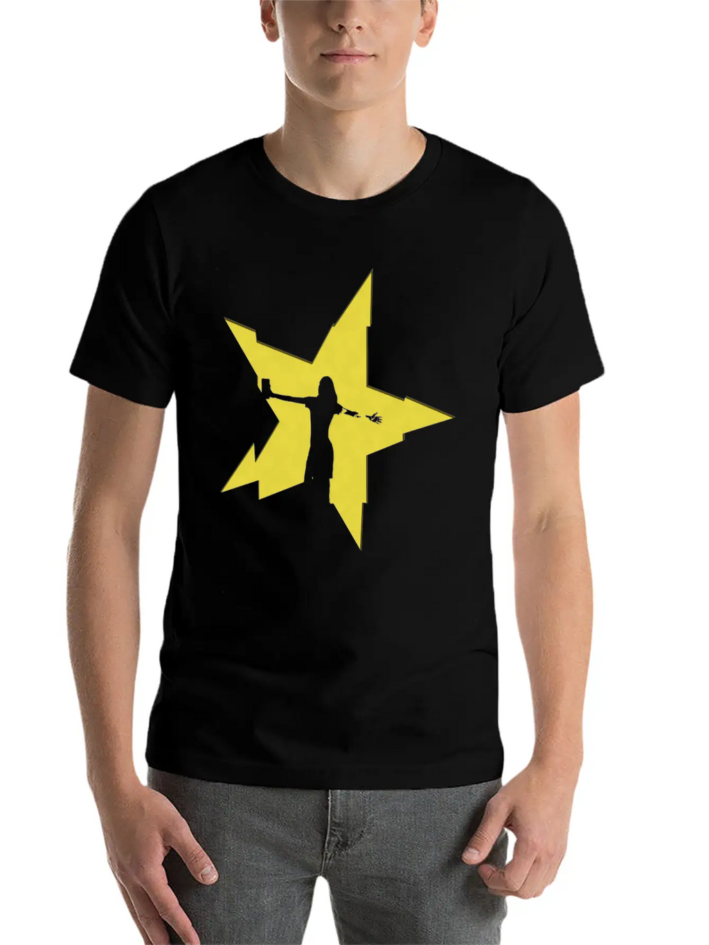 Remembering You (Gold) By Cloudy Skies Timeless Short Sleeve Tee – Comfy And Minimalist Design