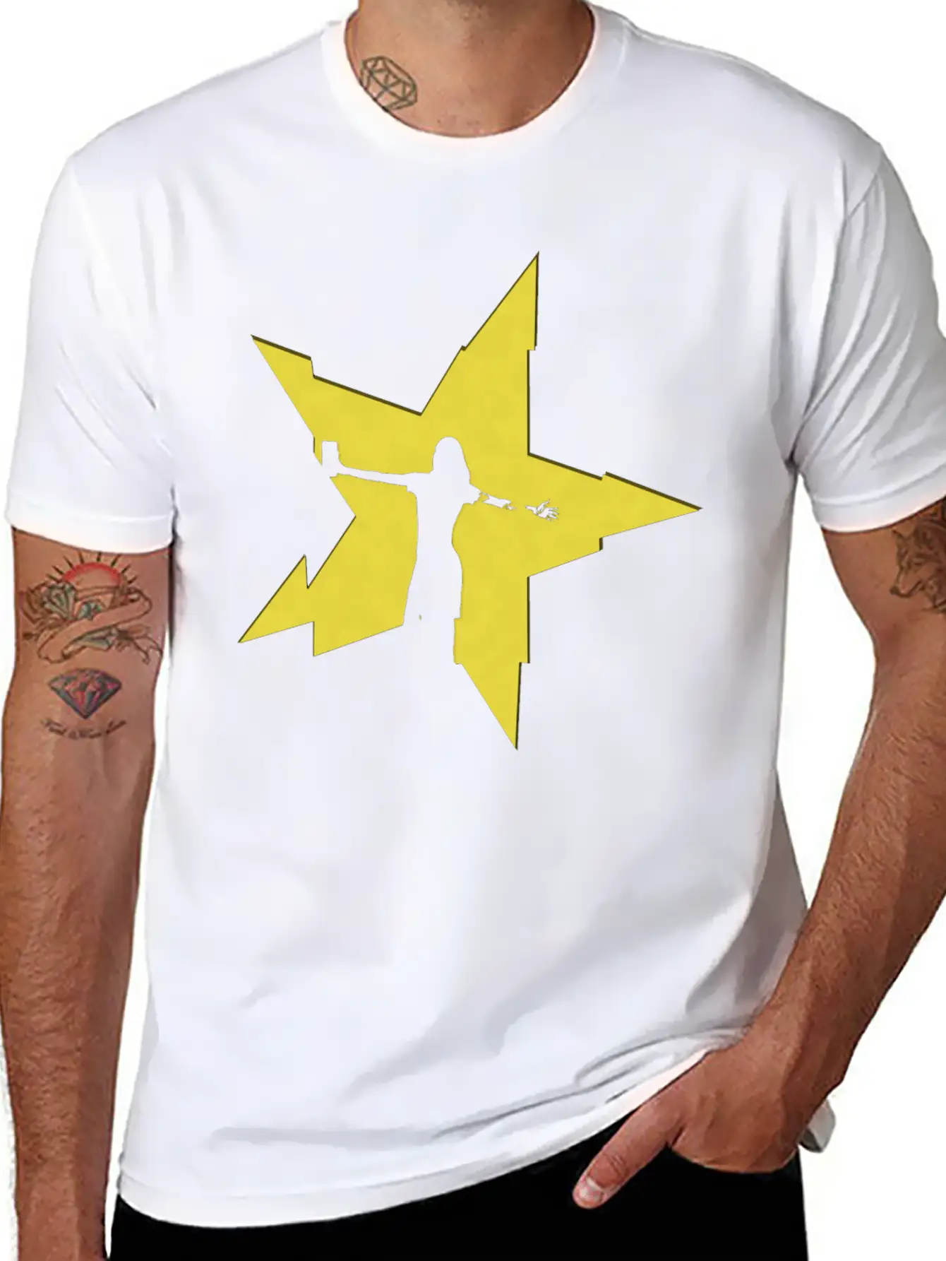 Remembering You (Gold) By Cloudy Skies Timeless Short Sleeve Tee – Comfy And Minimalist Design