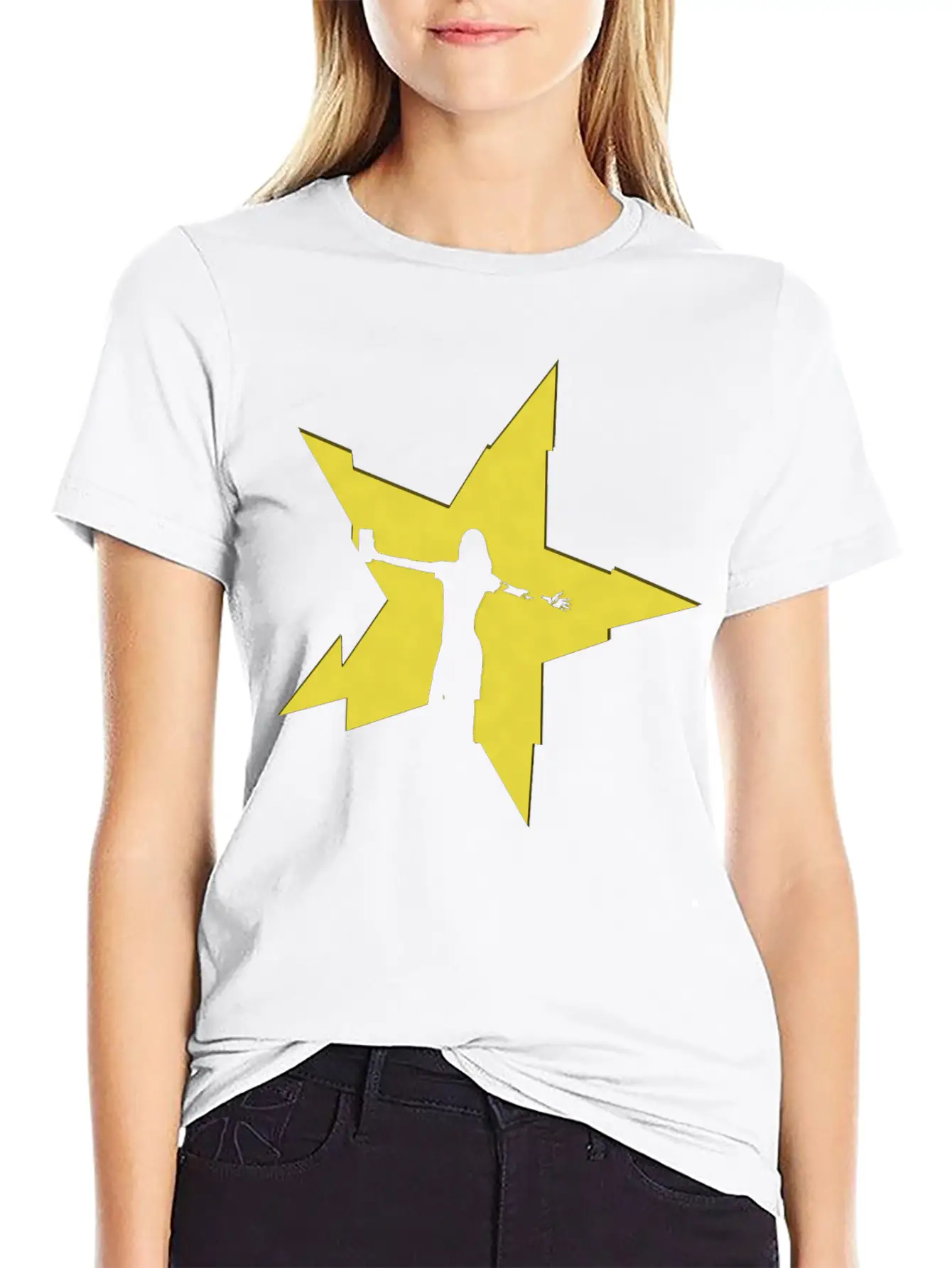 Remembering You (Gold) By Cloudy Skies Timeless Short Sleeve Tee – Comfy And Minimalist Design