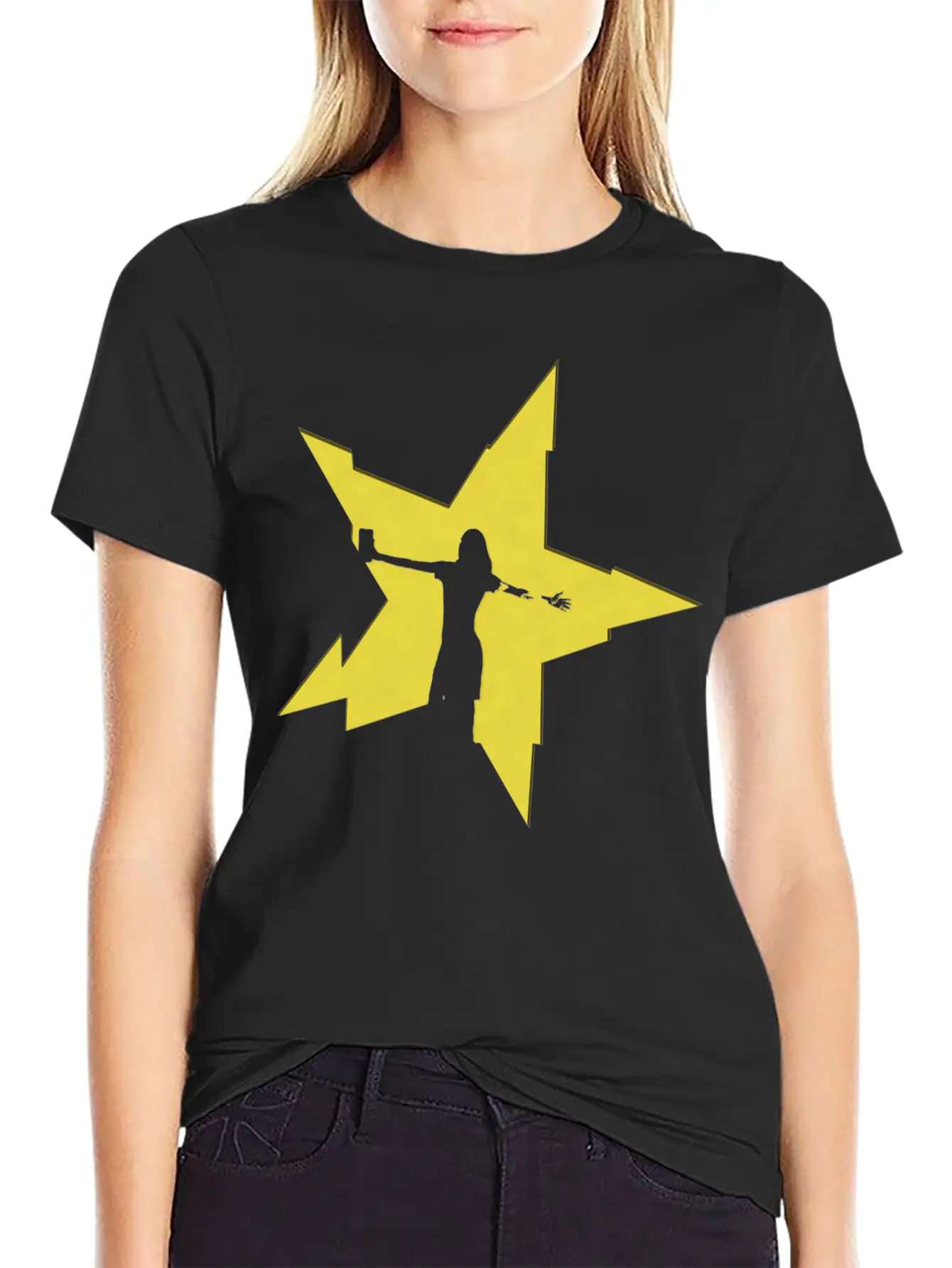 Remembering You (Gold) By Cloudy Skies Timeless Short Sleeve Tee – Comfy And Minimalist Design