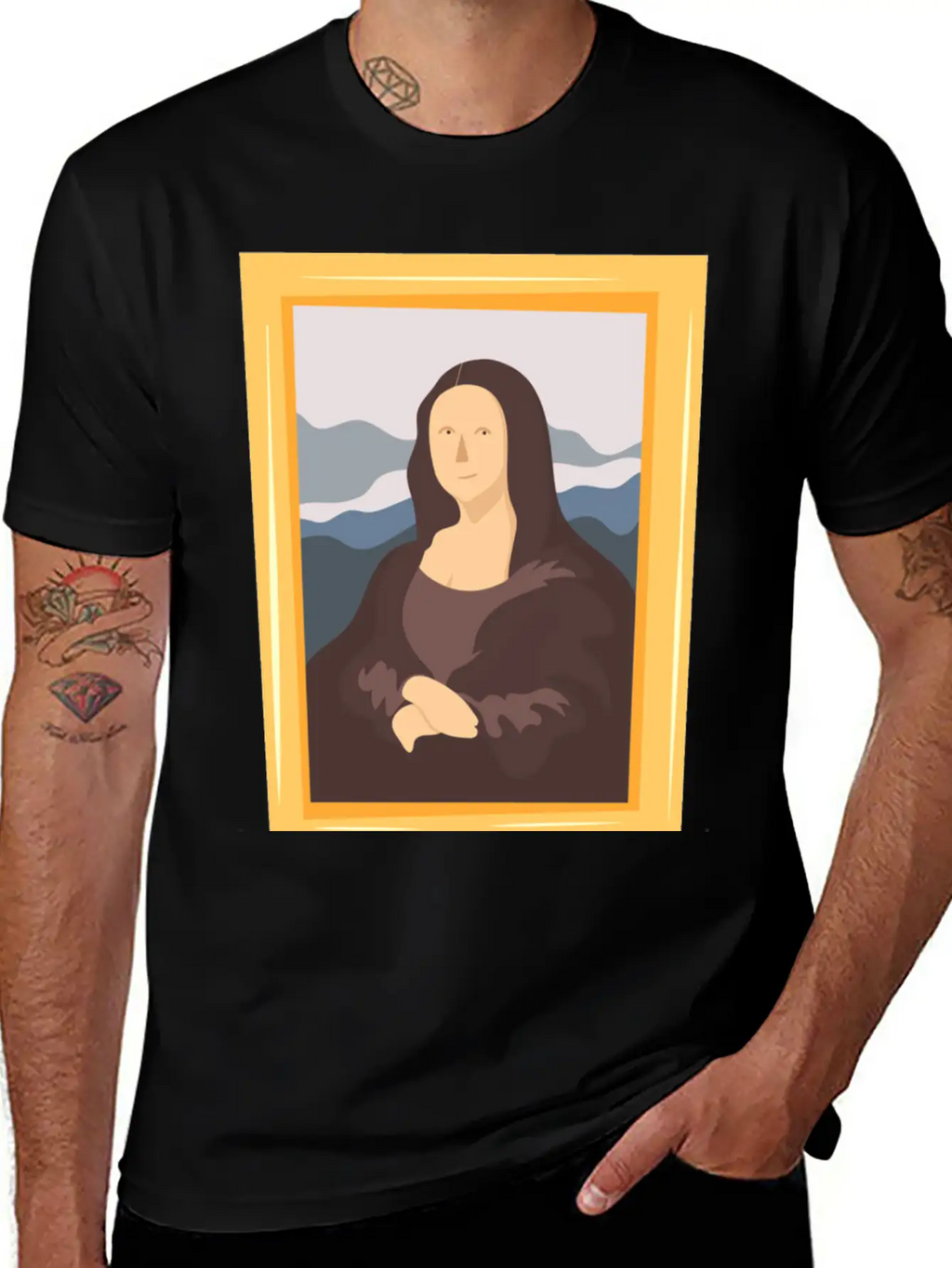 Renaissance Painting Relaxed Everyday Tee – Lightweight And Durable Cotton