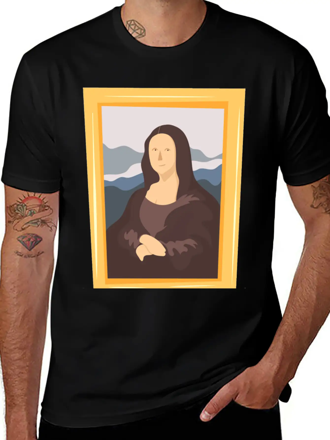 Renaissance Painting Relaxed Everyday Tee – Lightweight And Durable Cotton