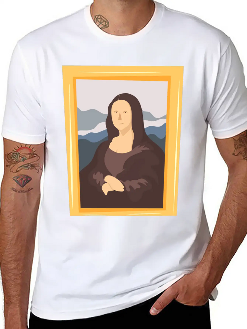 Renaissance Painting Relaxed Everyday Tee – Lightweight And Durable Cotton