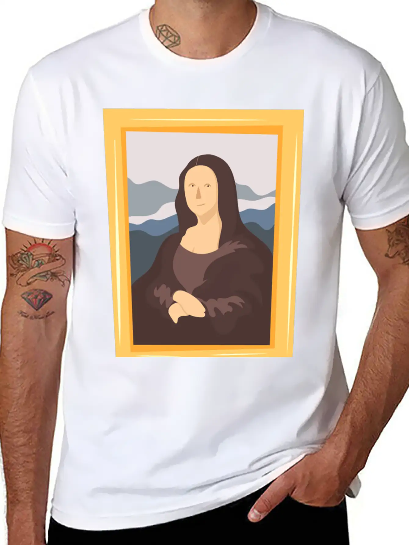 Renaissance Painting Relaxed Everyday Tee – Lightweight And Durable Cotton